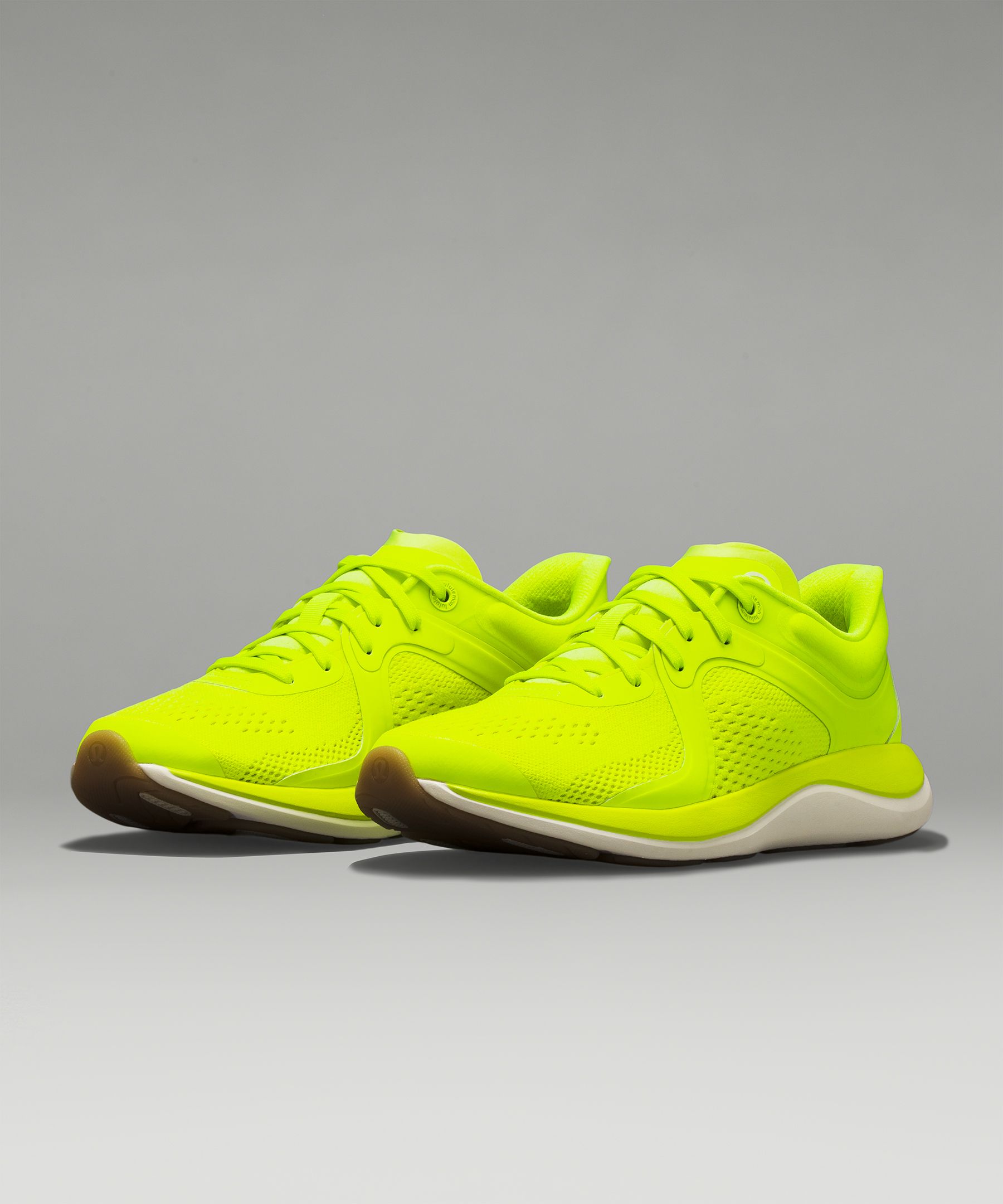 Fluorescent yellow trainers on sale