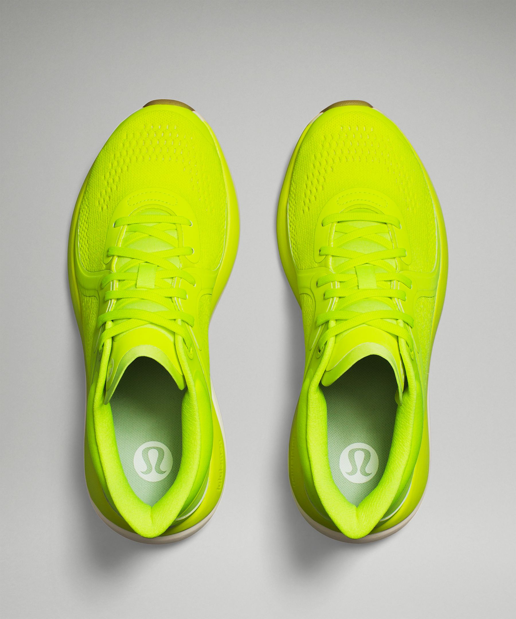 Fluorescent green trainers on sale