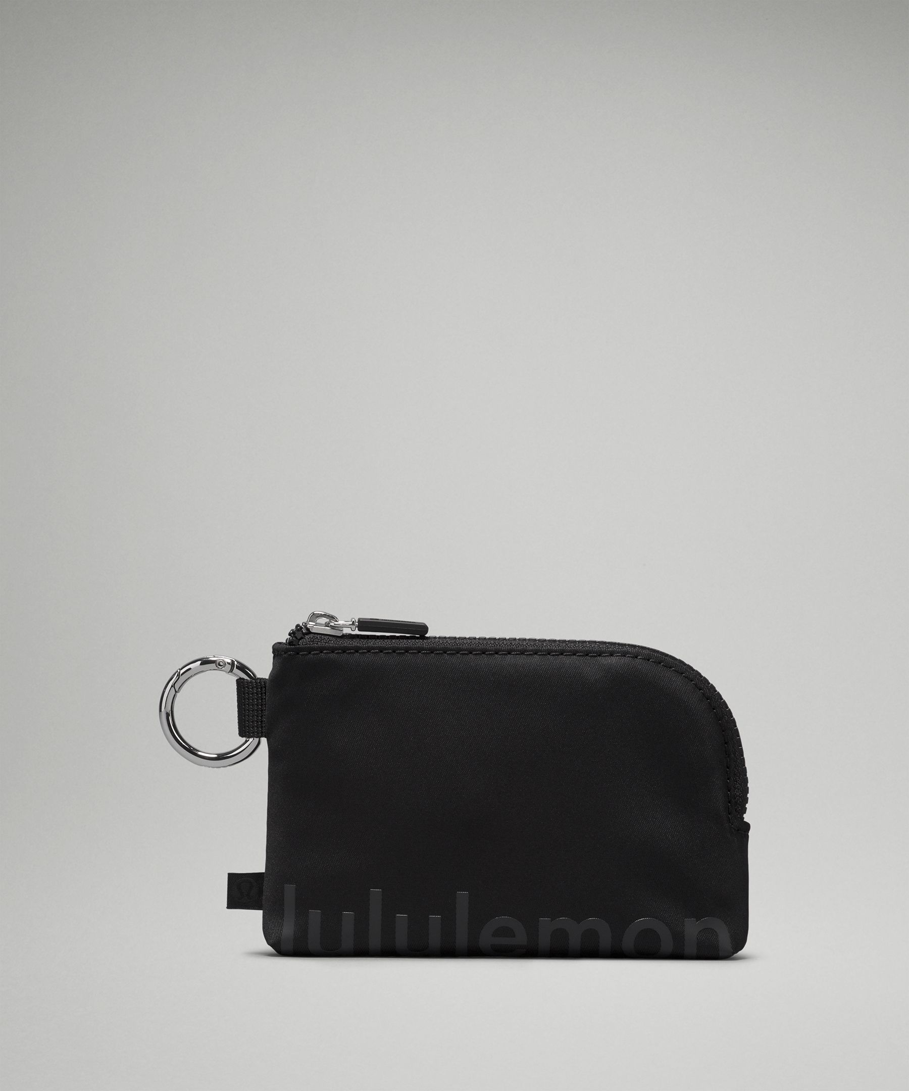 lululemon - Clippable Card Pouch - Black,neutral/Black/Graphite Grey