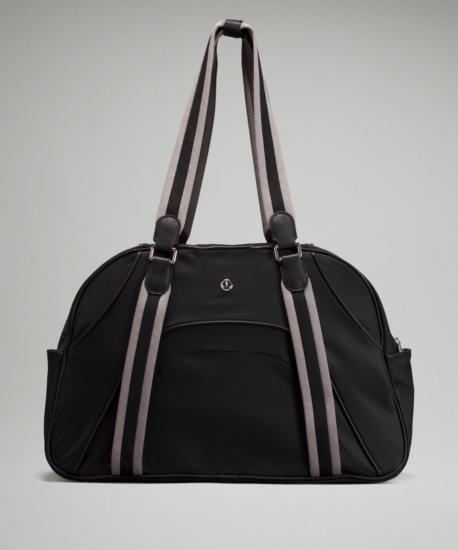 Lululemon black store gym bag