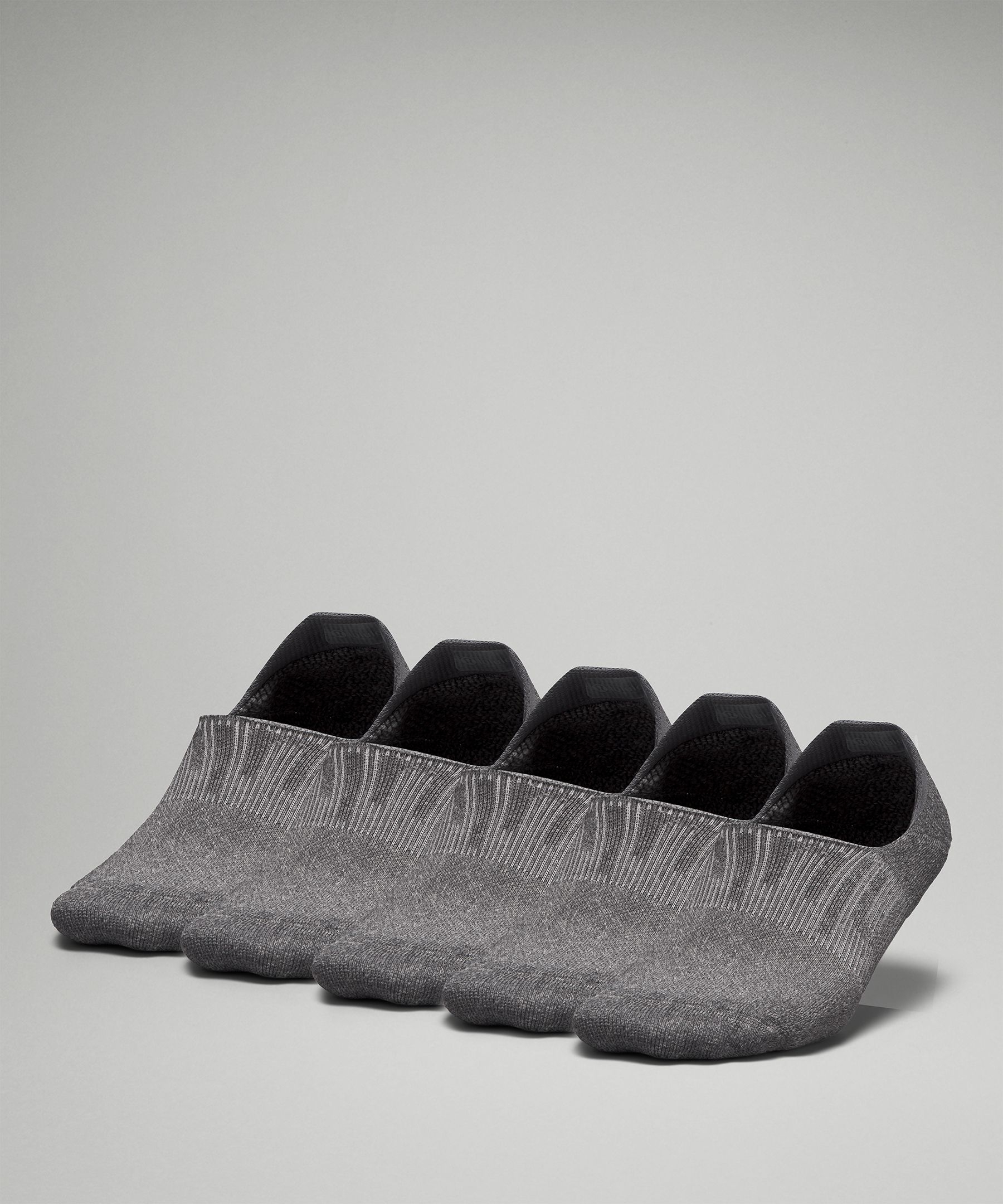 Lululemon Power Stride No-show Socks With Active Grip 5 Pack