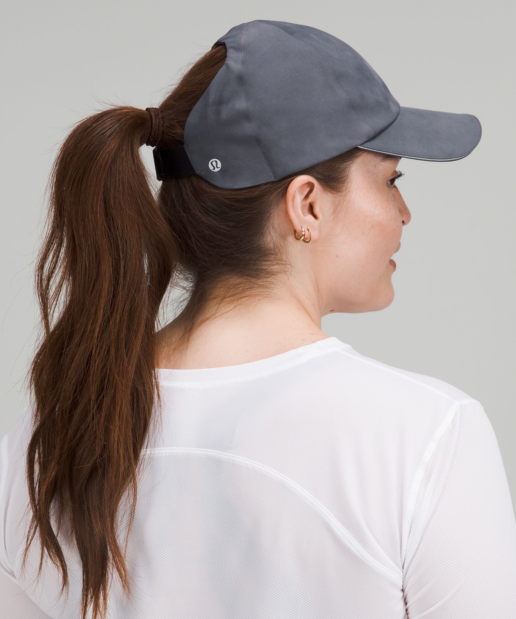 SELL] [US] NWT Lululemon Women's Fast and Free Ponytail Running Hat -  Velvet Dust & White : r/lululemonBST