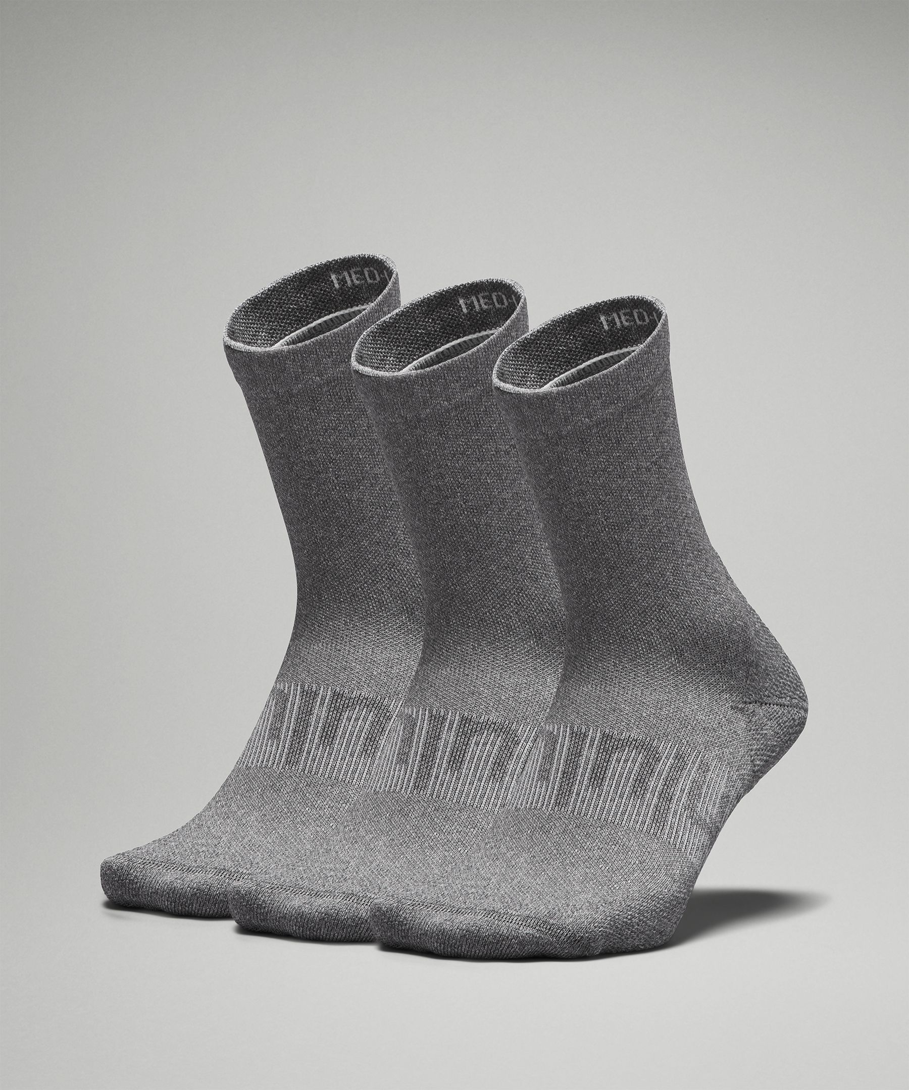 Lululemon Power Stride Crew Socks 3 Pack