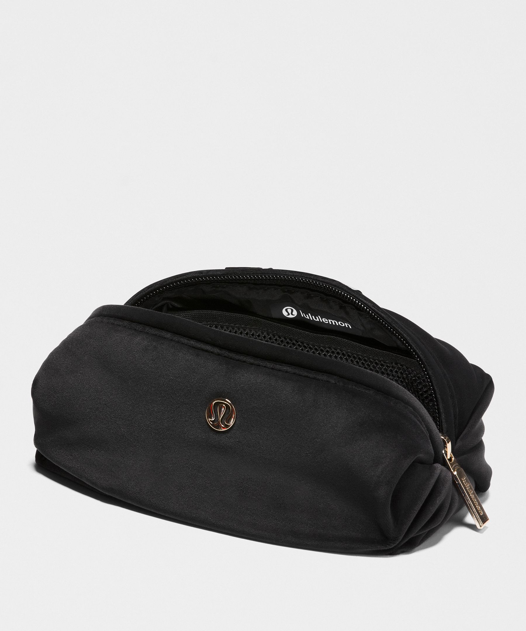 Lululemon Feeling Ready Mini Pouch *Fleece - White Opal / Gold - lulu  fanatics