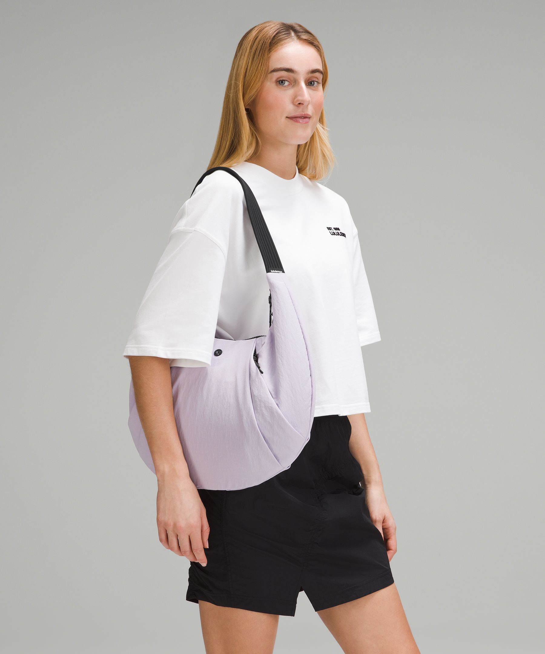 REVIEW  LULULEMON PLEATED SHOULDER BAG 