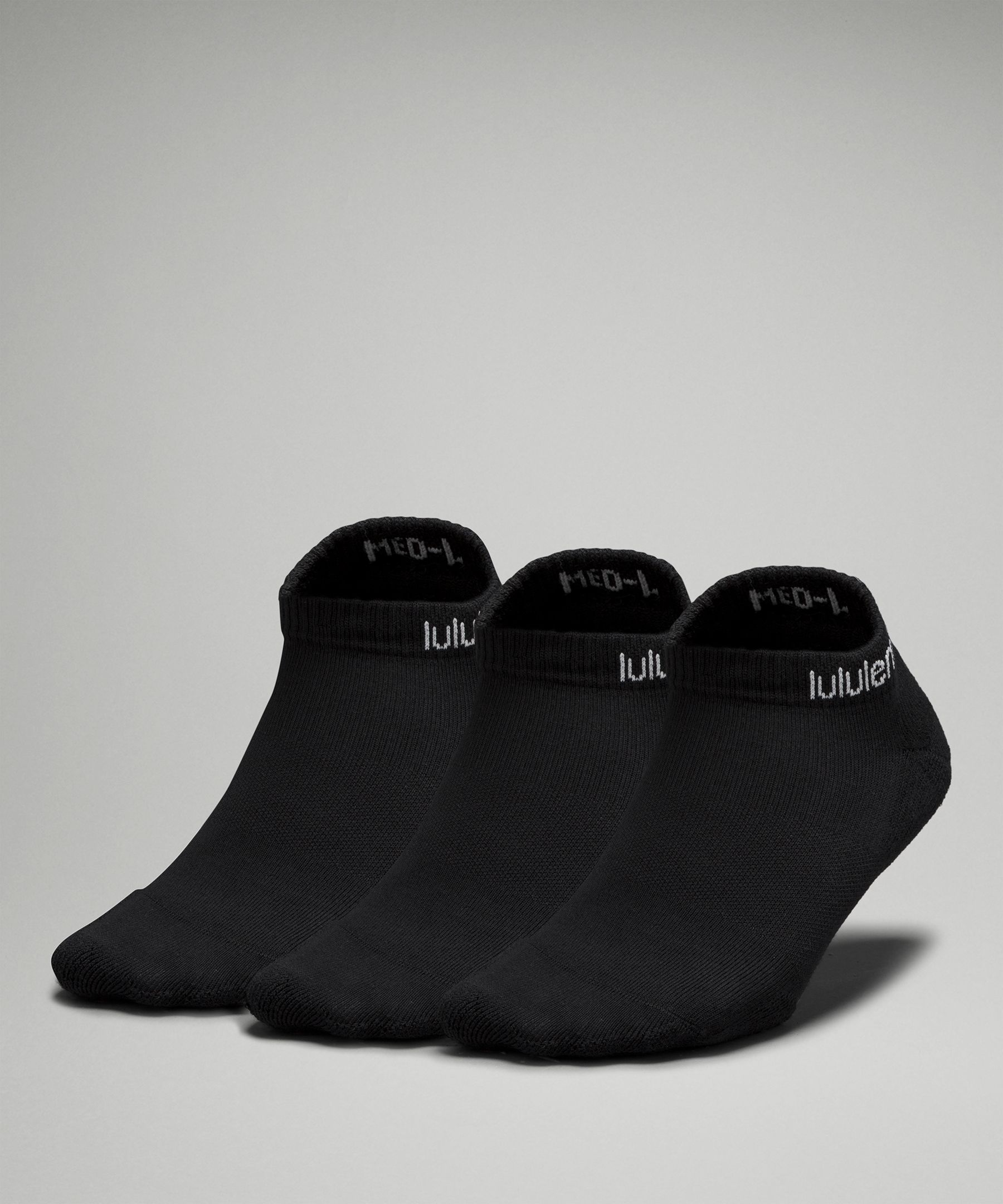 Lululemon Daily Stride Comfort Ankle Socks 3 Pack