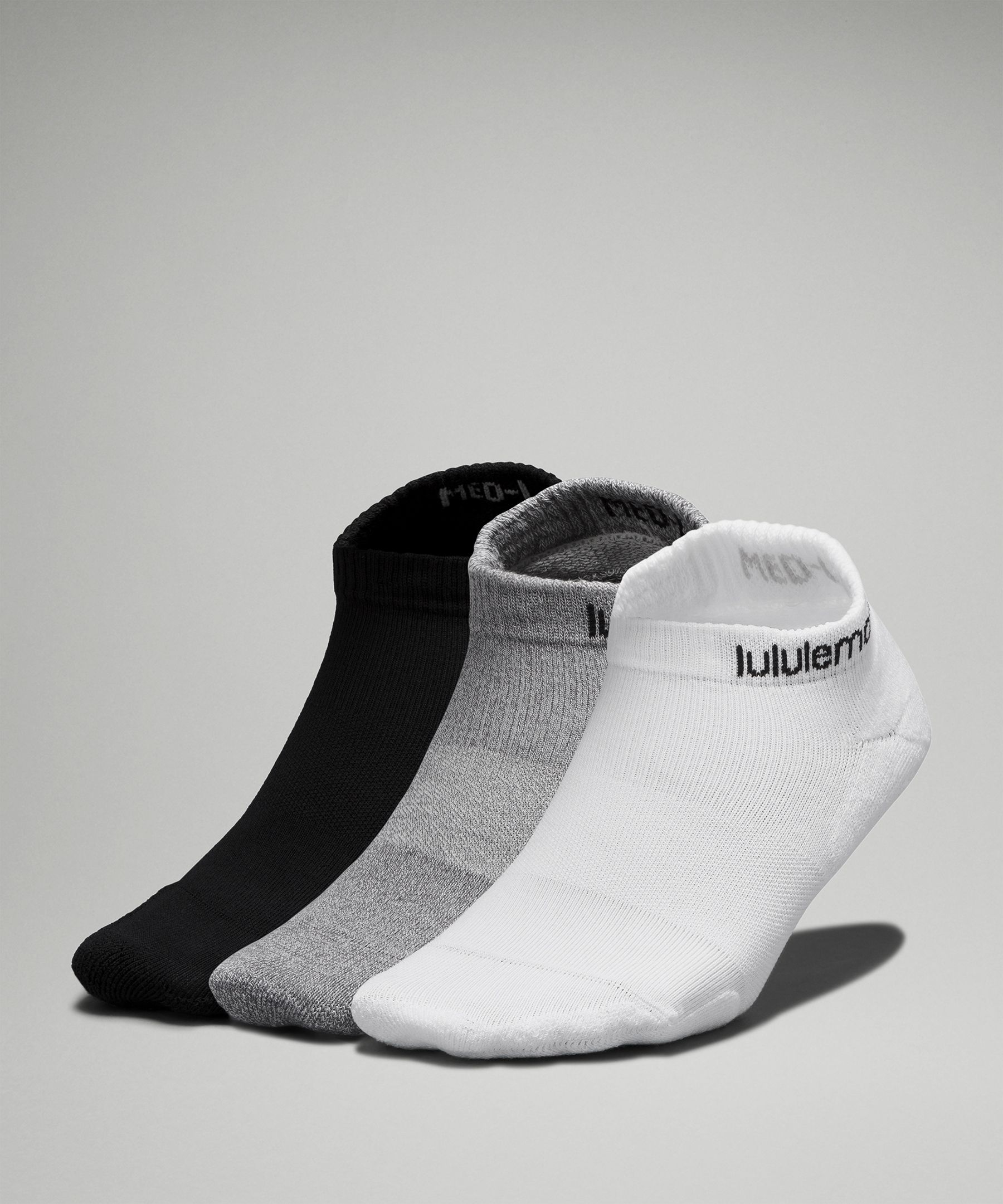 Lululemon Daily Stride Comfort Ankle Socks 3 Pack