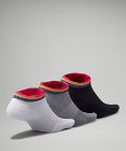 Women's Daily Stride Comfort Low-Ankle Socks Stripe *3 Pack