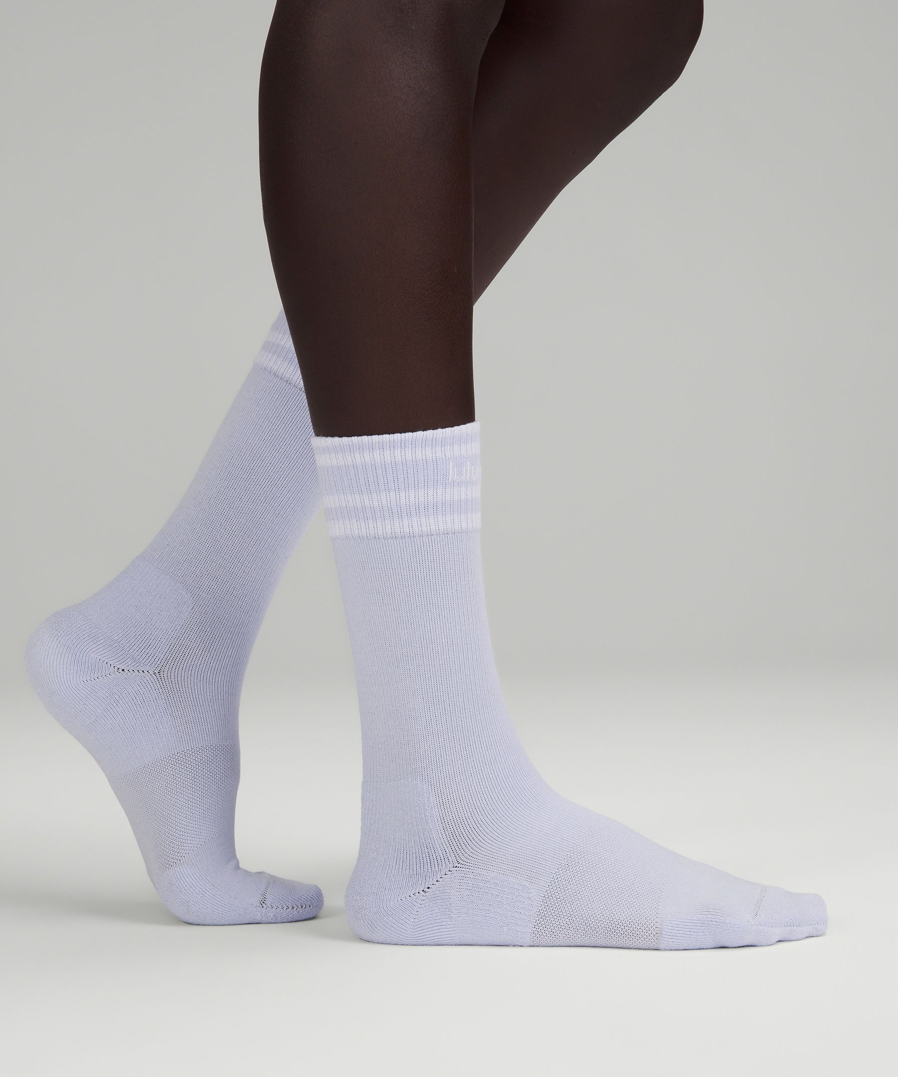 Lululemon Womens Daily Stride Crew Sock *Warm - Light Ivory - lulu