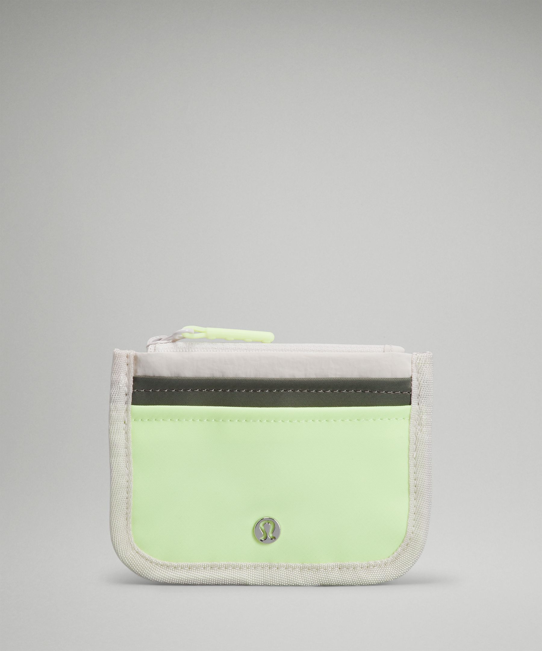 Lululemon True Identity Card Case In Faded Zap/grey Sage/white Opal