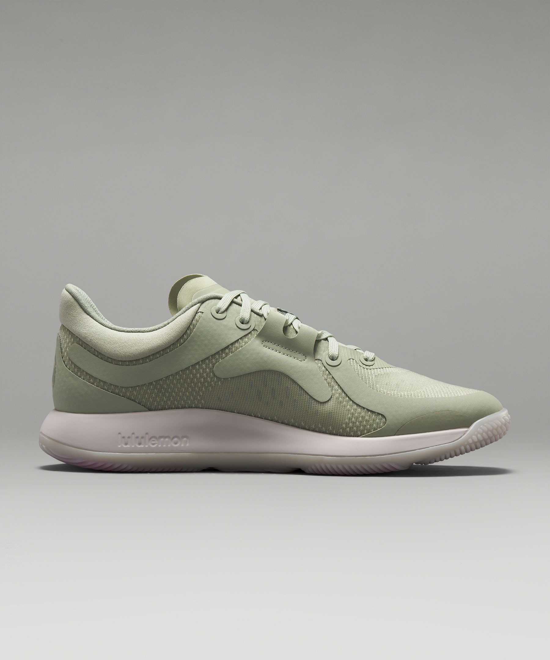 Lululemon Strongfeel Womens Training Shoe - Lemon Sorbet / Light Ivory /  Maldives Green - lulu fanatics