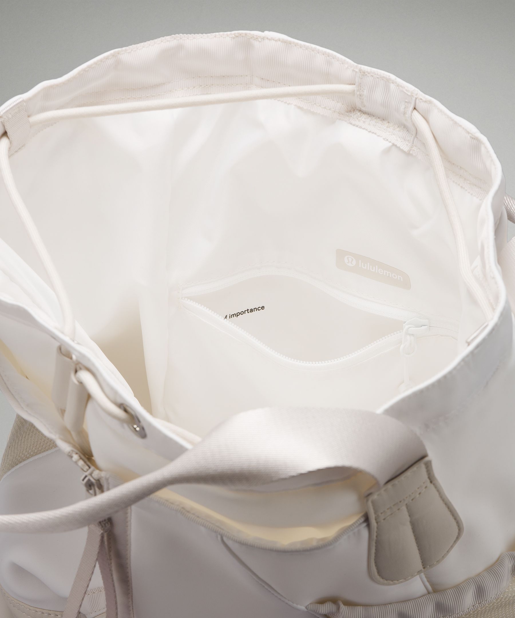 Lululemon Tennis Rally Bag 21L - White/White Opal