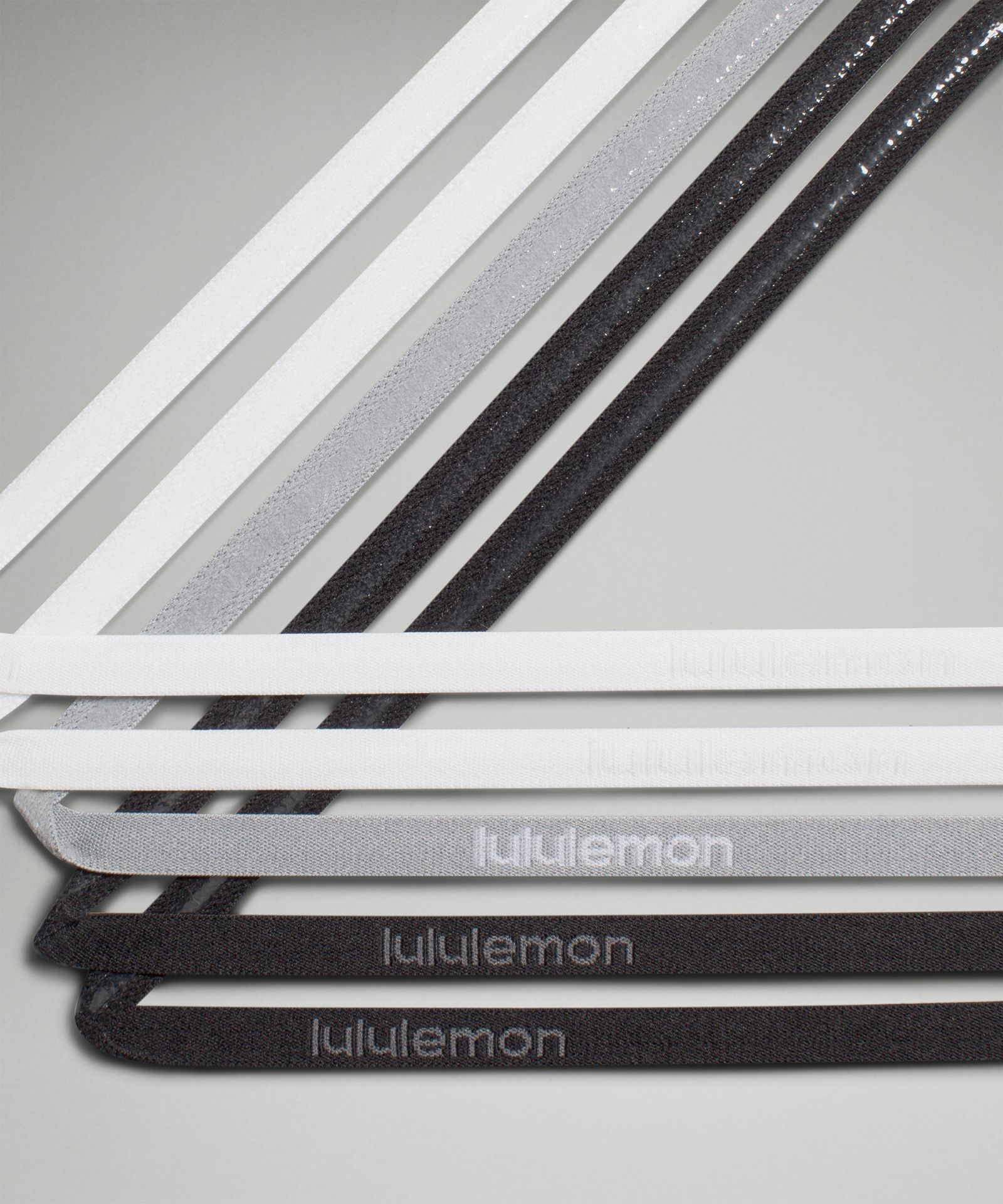 Женские аксессуары для волос Lululemon Women's Skinny Adjustable Headbands *5 Pack — фото 3