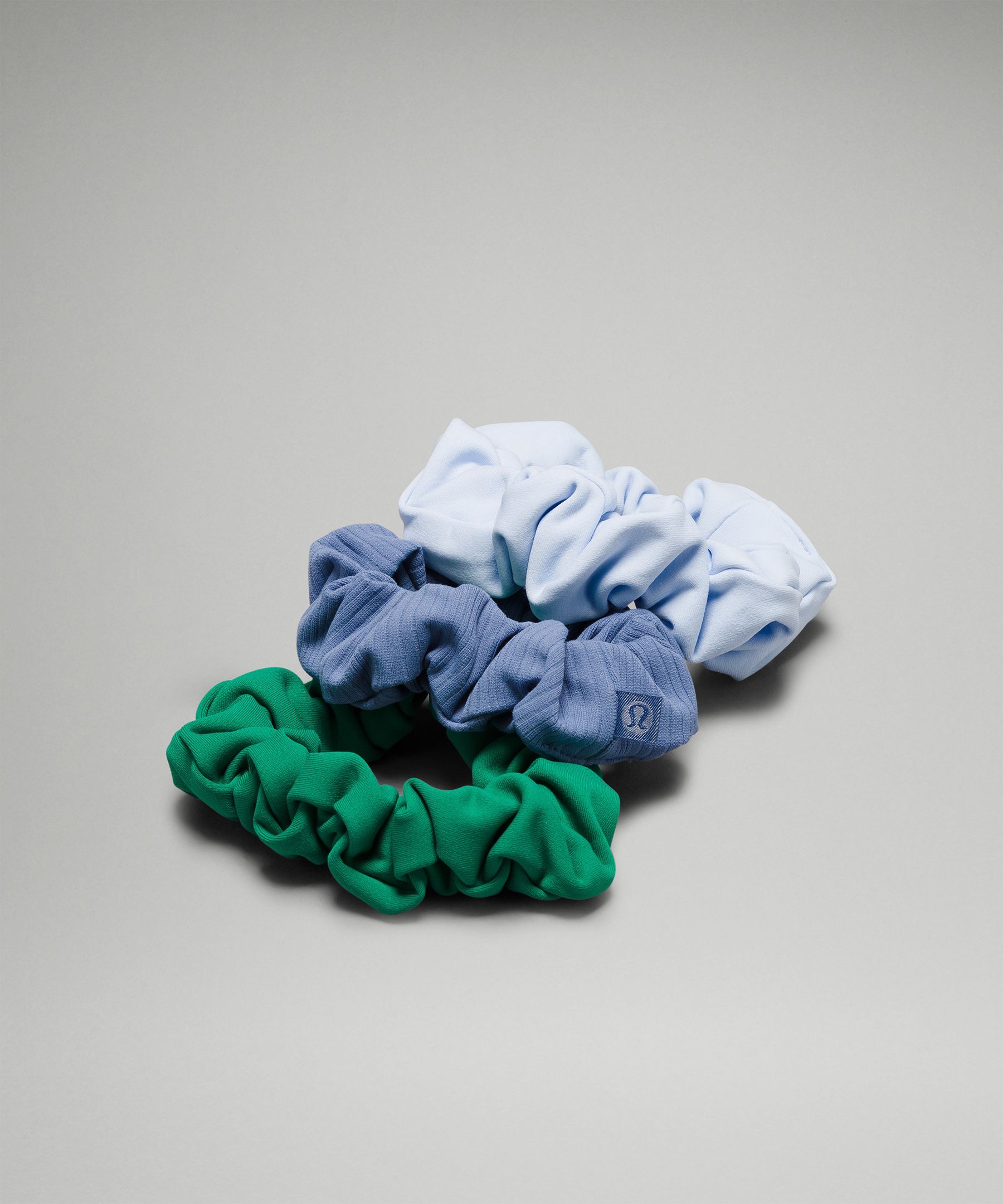 Shop Lululemon Uplifting Scrunchies Nulu 3 Pack