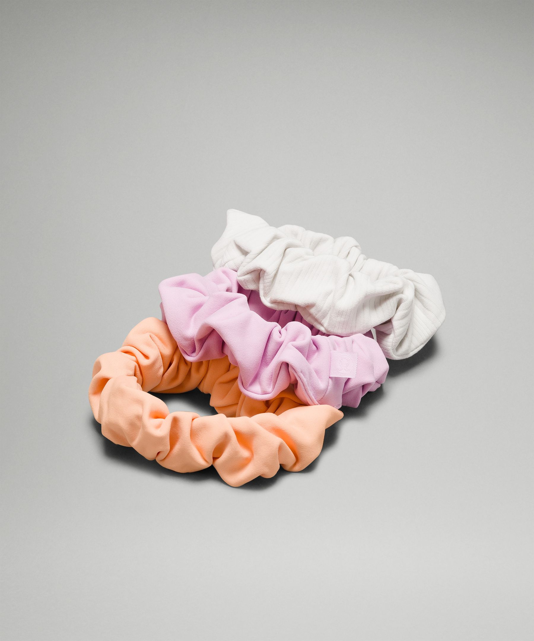 Shop Lululemon Uplifting Scrunchies Nulu 3 Pack