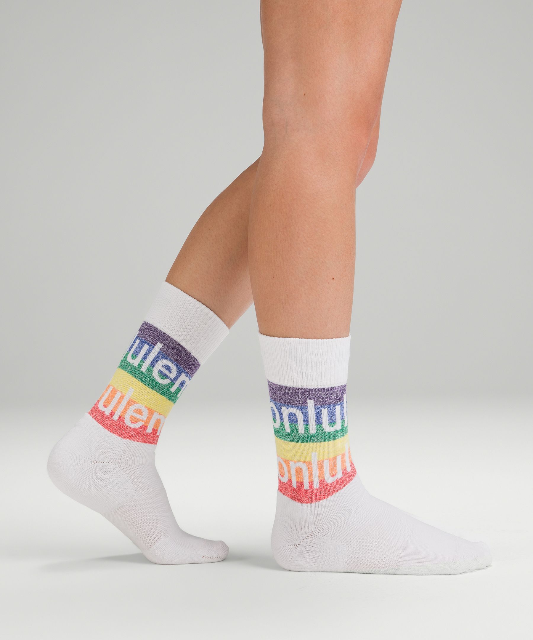 Lululemon rainbow socks