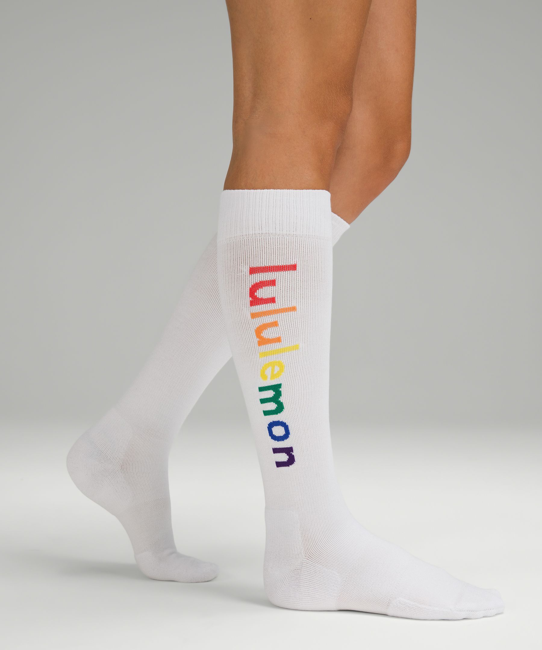 Lululemon rainbow socks