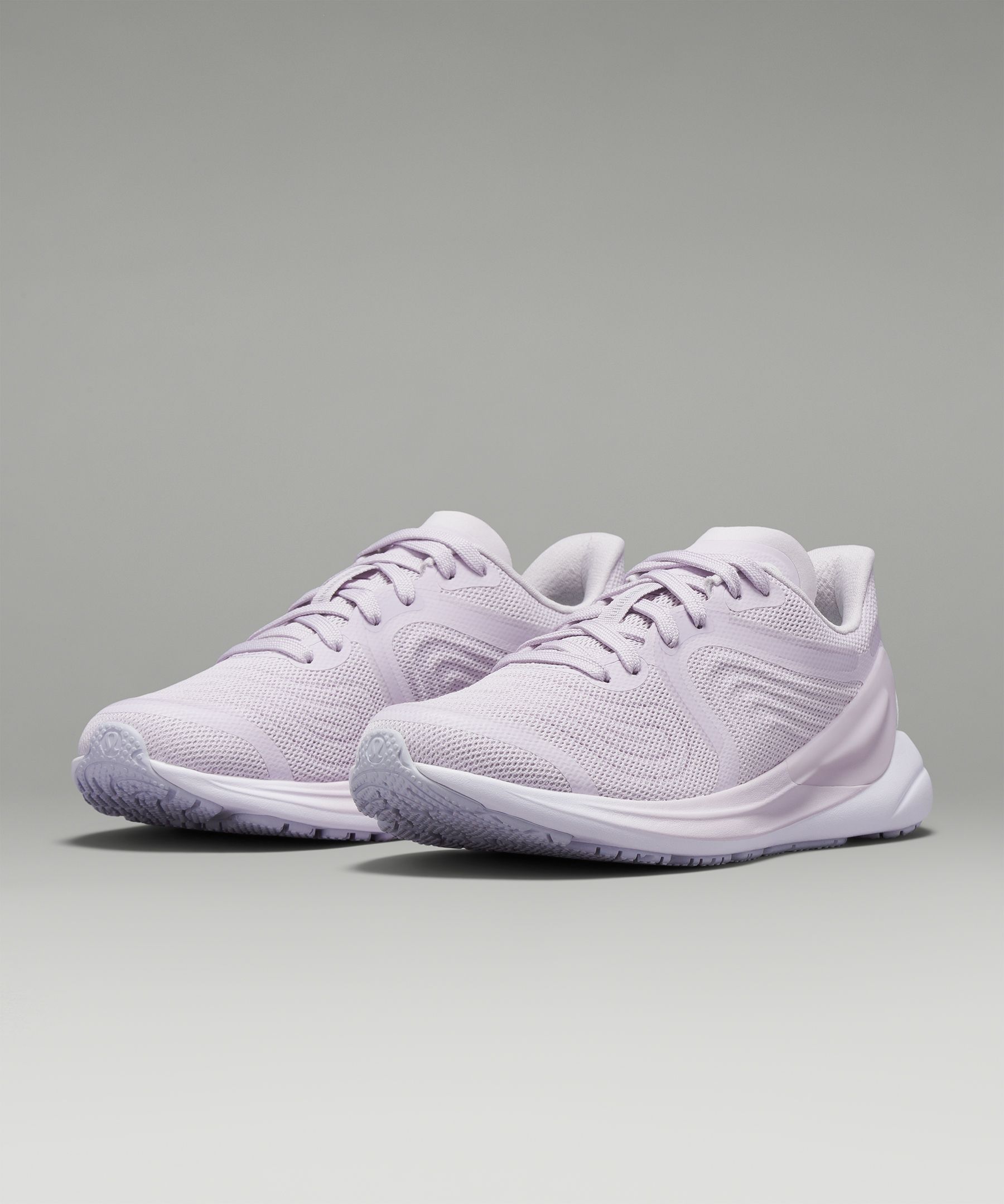 Lululemon Blissfeel Womens Running Shoe - Dewy / Faint Lavender / Highlight  Yellow - lulu fanatics