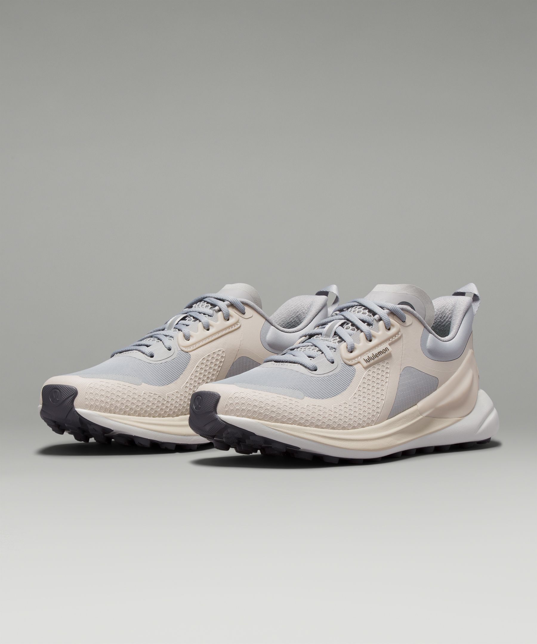 Lululemon Womens TechLoom Phantom Shoe - Cement / White - lulu