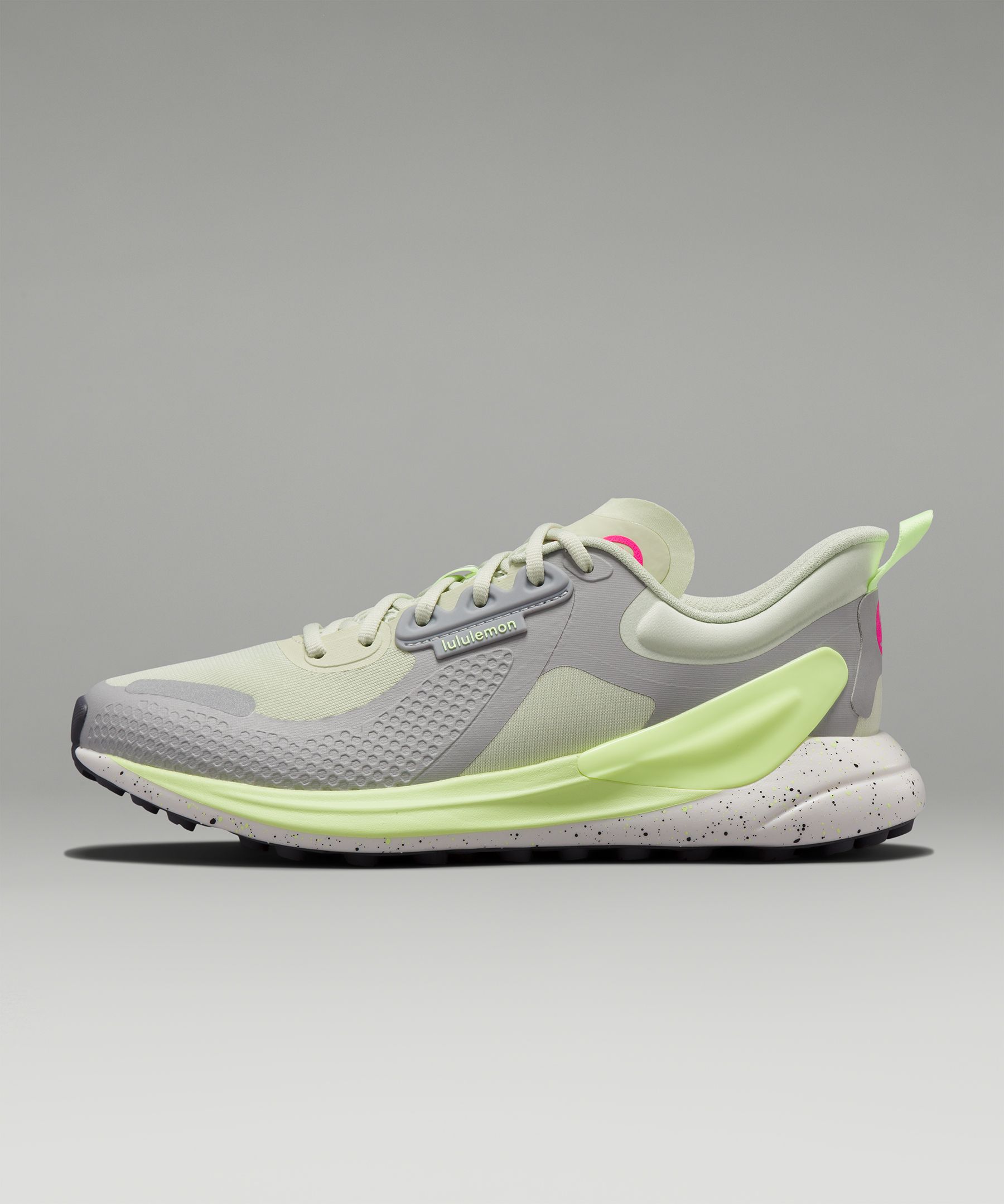 Lululemon Blissfeel Trail Womens Running Shoe - Light Vapor / Bone