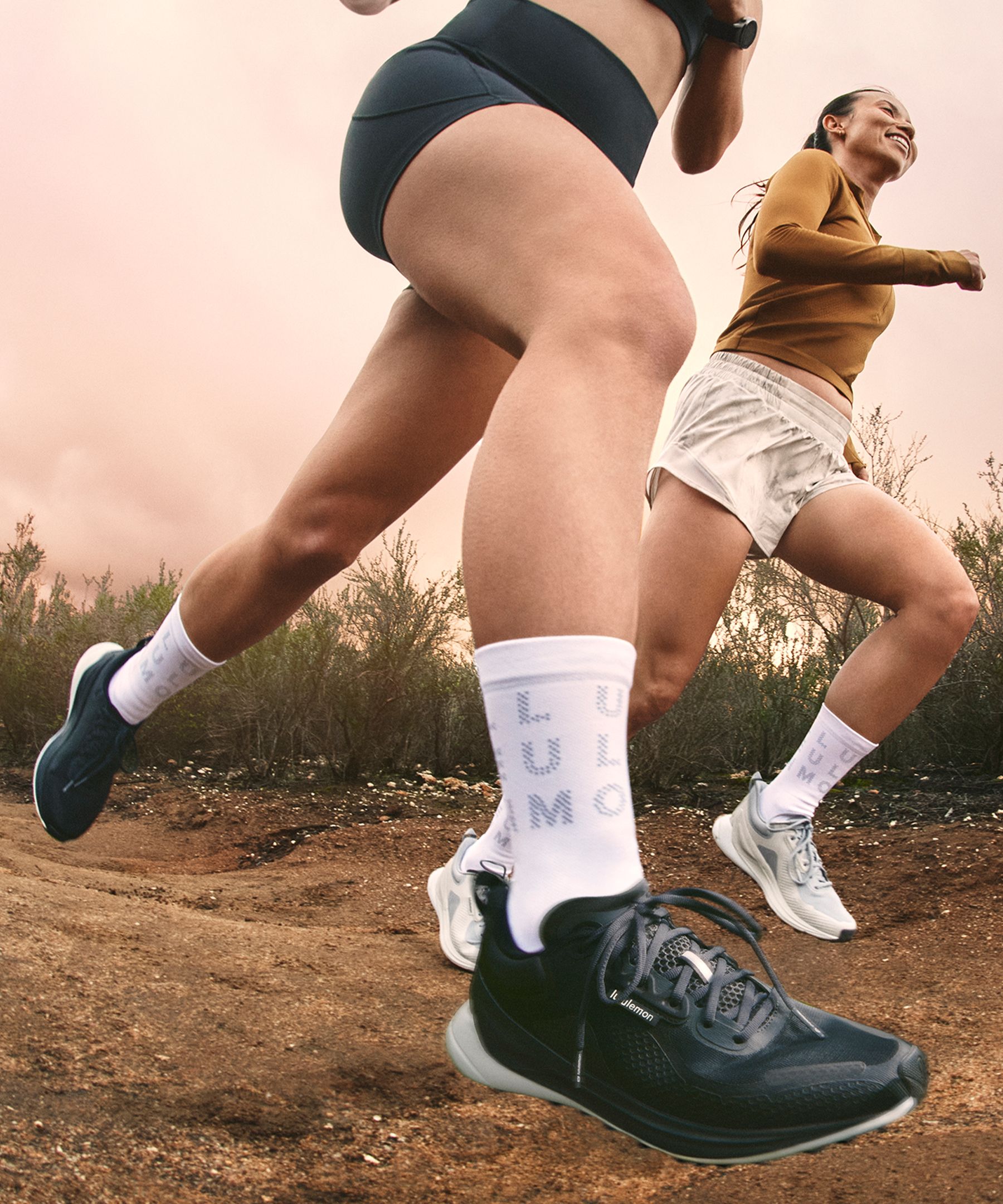 Lululemon Blissfeel Womens Running Shoe - Asphalt Grey / Vapor