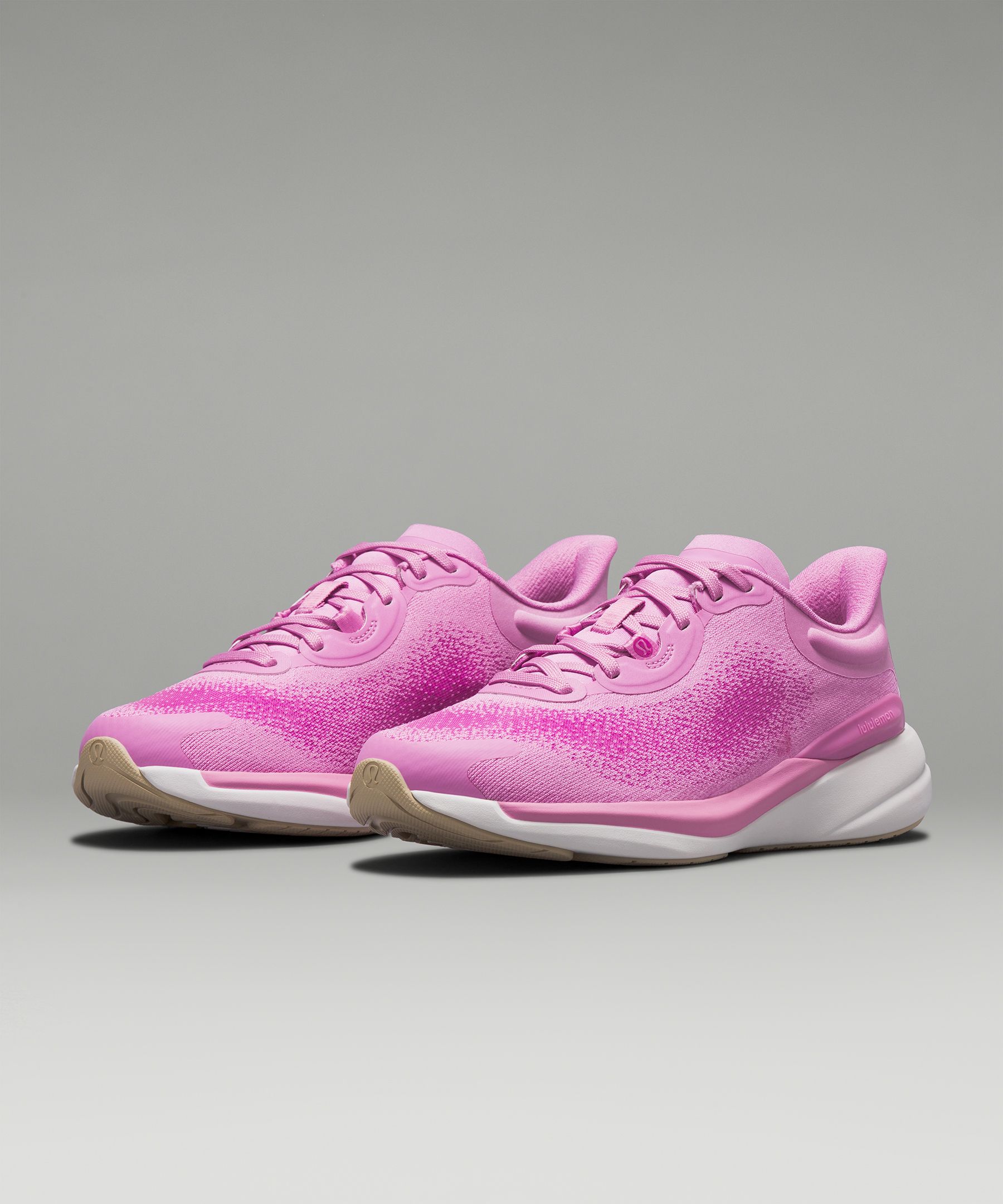 Lululemon Womens TechLoom Phantom Shoe - Bleached Pink - lulu fanatics