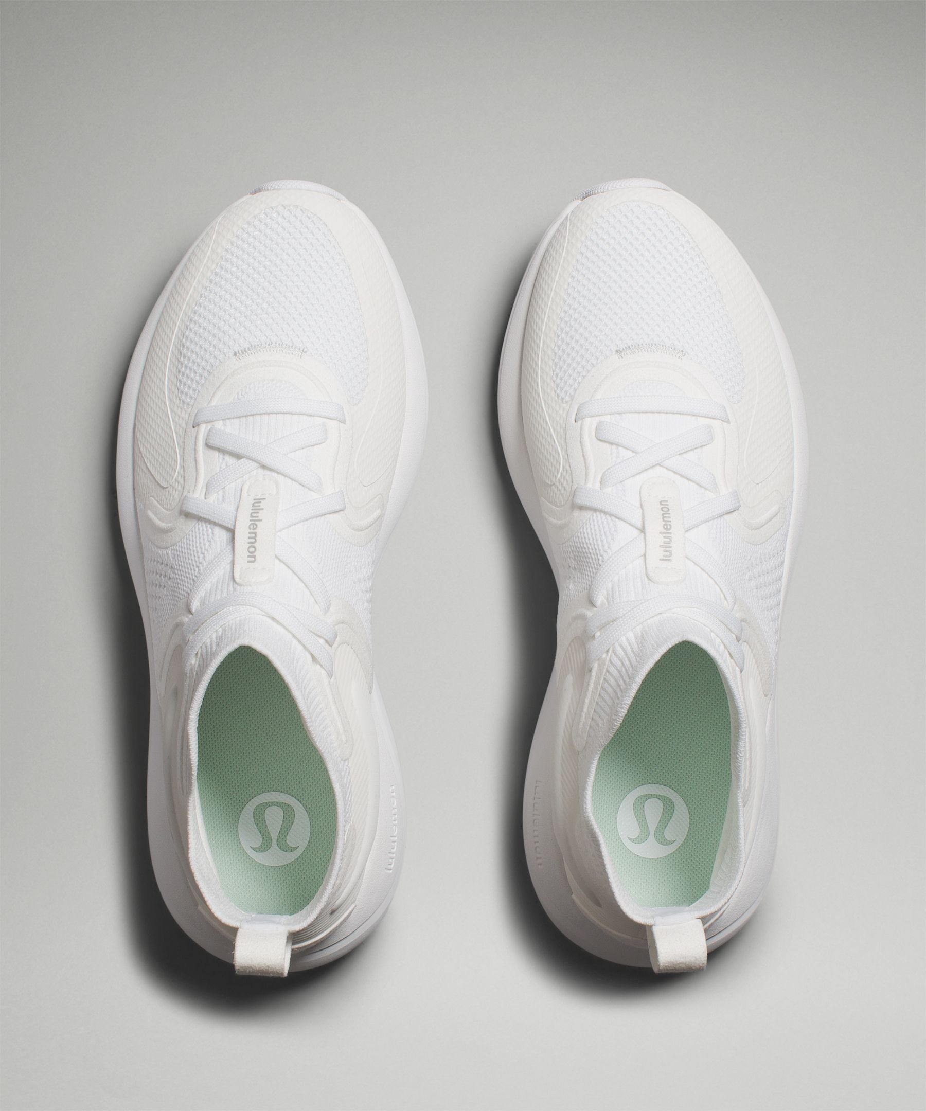 Lululemon Women's White and Cream Trainers size 10
