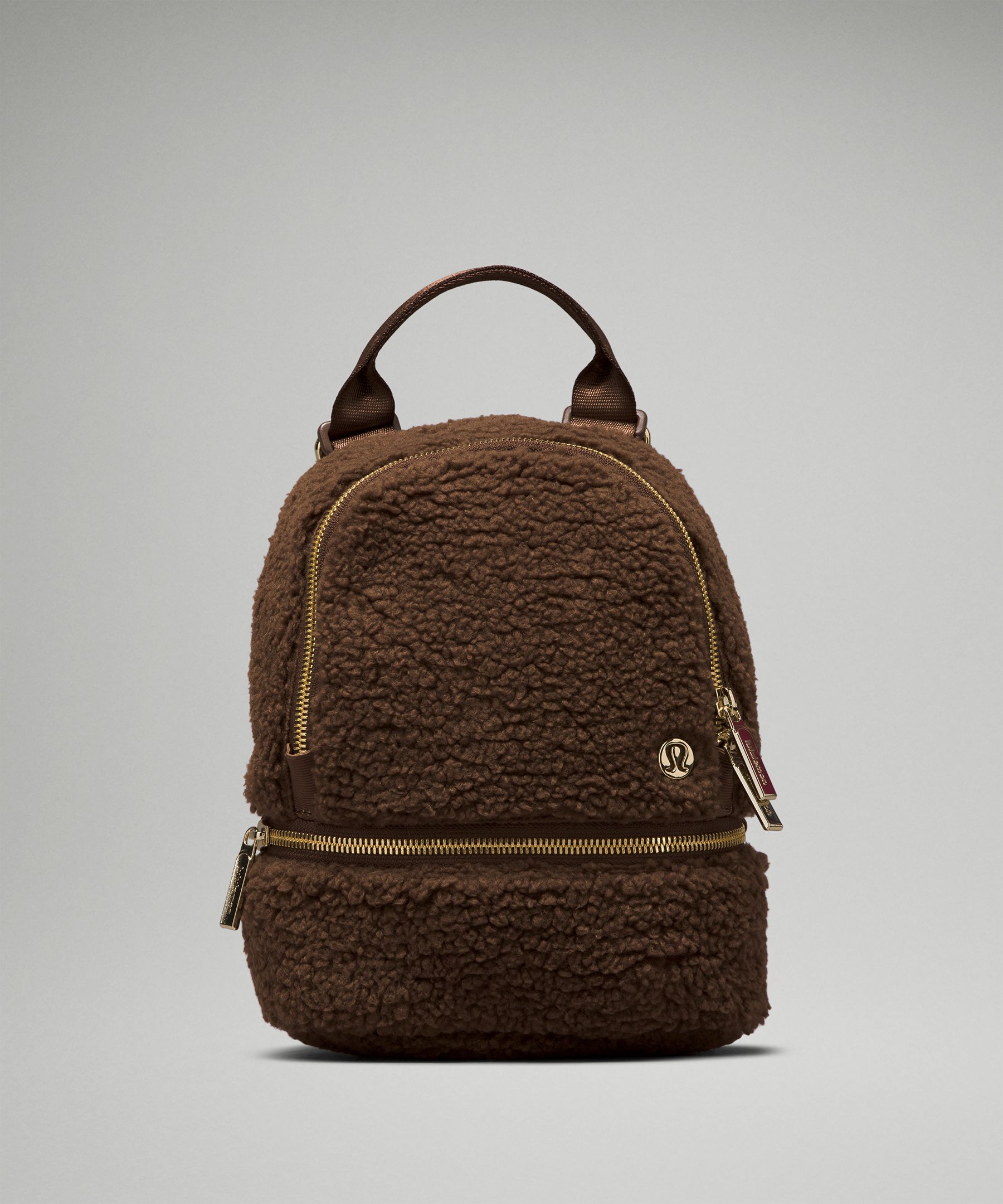 Lululemon City Adventurer Backpack Micro 3l Fleece In Brown