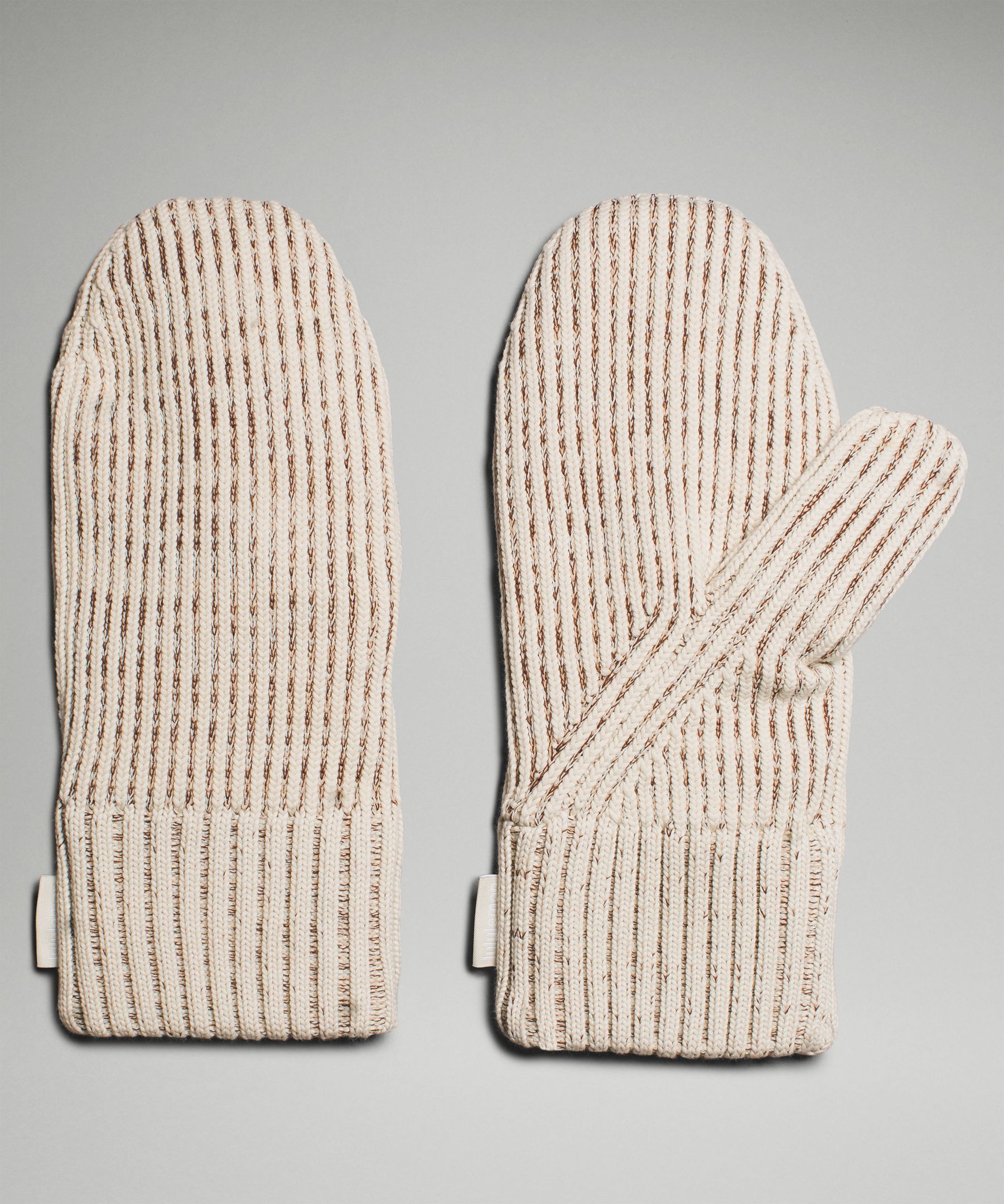 Women's Textured Fleece-Lined Knit Mittens | lululemon Hong Kong SAR