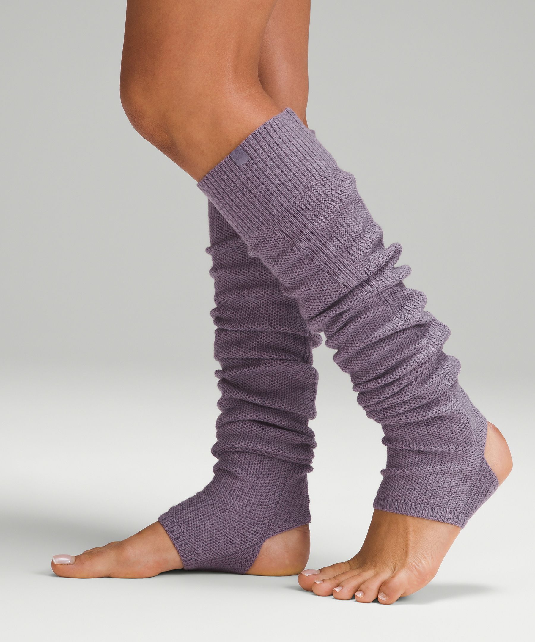 Women's Ribbed Knit Merino Wool-Blend Leg Warmer