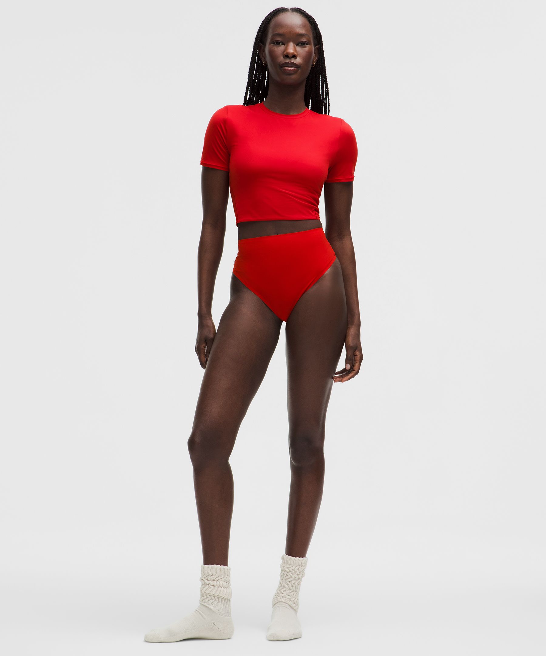 Lululemon Wundermost Ultra-soft Nulu High-waist Thong Underwear