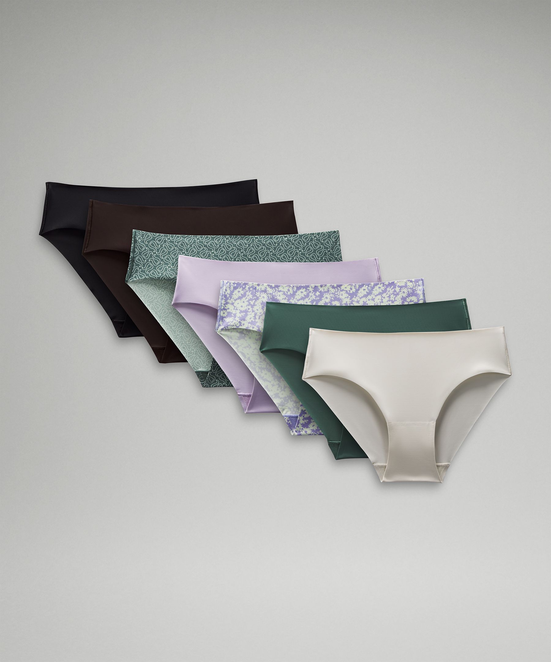 Lululemon InvisiWear Mid-Rise Cheeky Bikini Underwear 3 Pack - ShopStyle  Lingerie