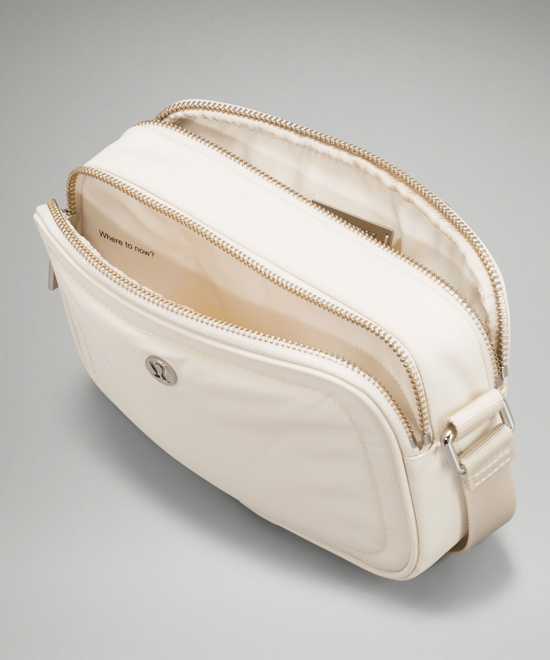 lululemon white crossbody bag