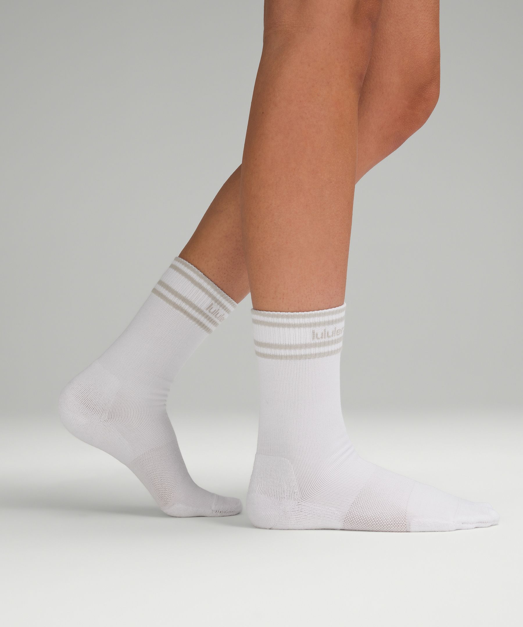 White Crew Socks - Flower Socks - Multicolored Crew Socks - Lulus