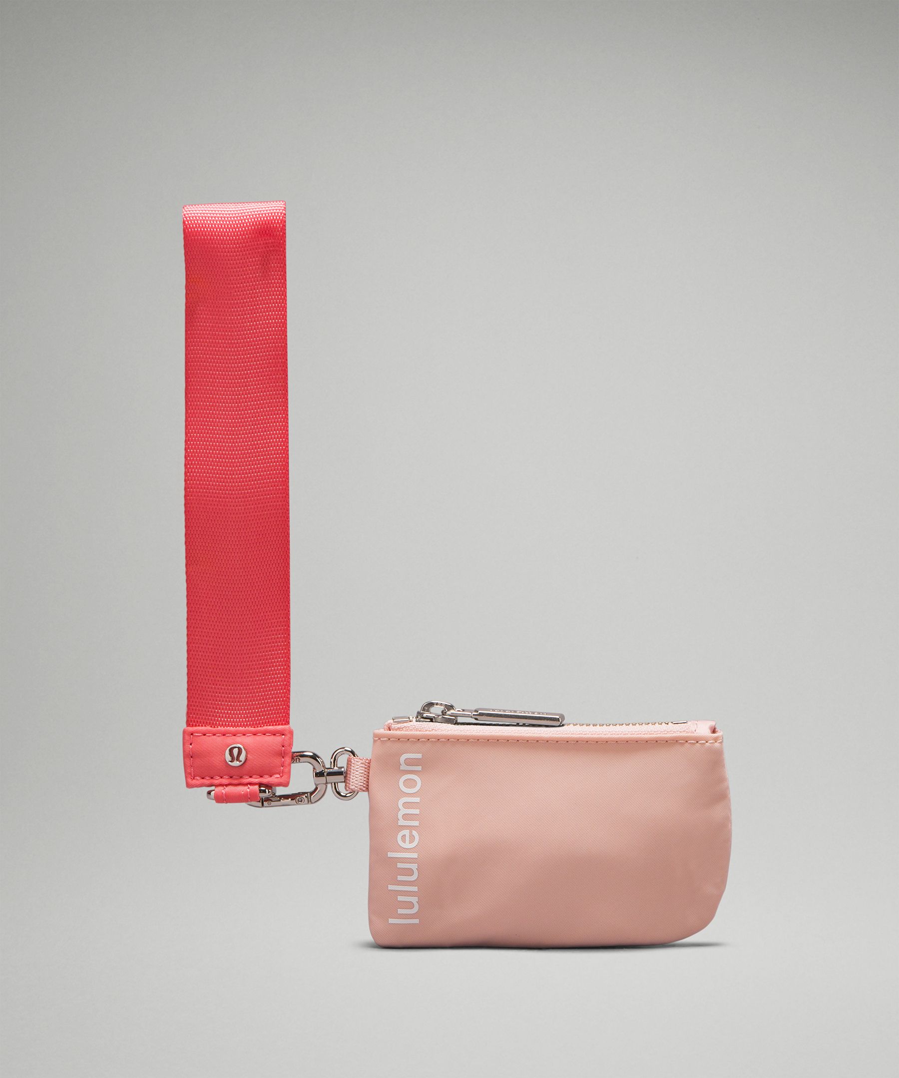 🆕 [lululemon athletica] dual pouch wristlet - black/love red