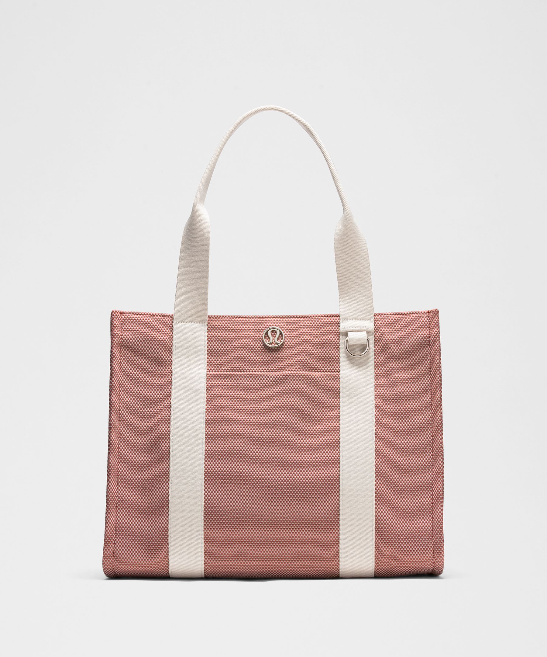 Two-Tone Canvas Tote Bag 10L - Pink