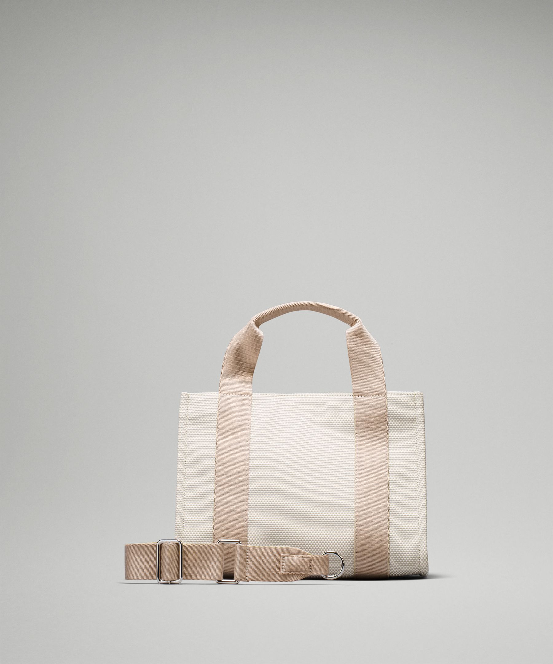 Shop Lululemon Two-tone Canvas Tote Bag Mini 4.5l