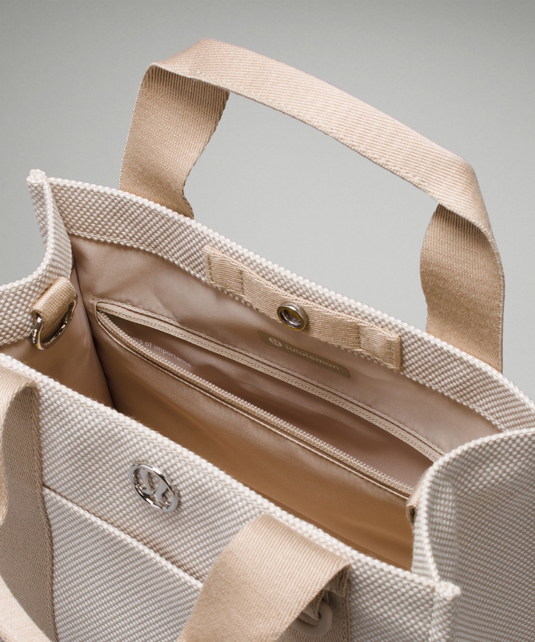 Lululemon athletica Two-Tone Canvas Tote Bag *Mini 4.5L, Women's Bags,Purses,Wallets