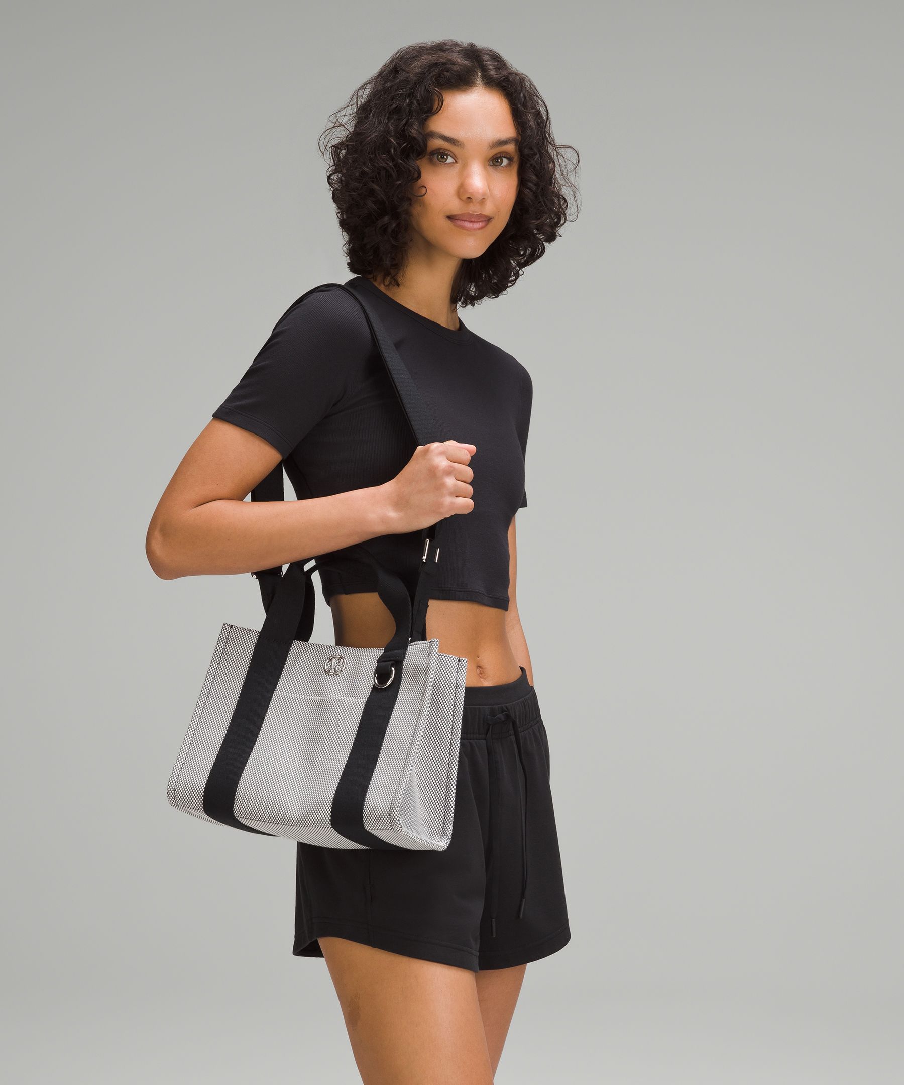 Two-Tone Canvas Tote Bag *Mini 4.5L | Women's Bags,Purses,Wallets