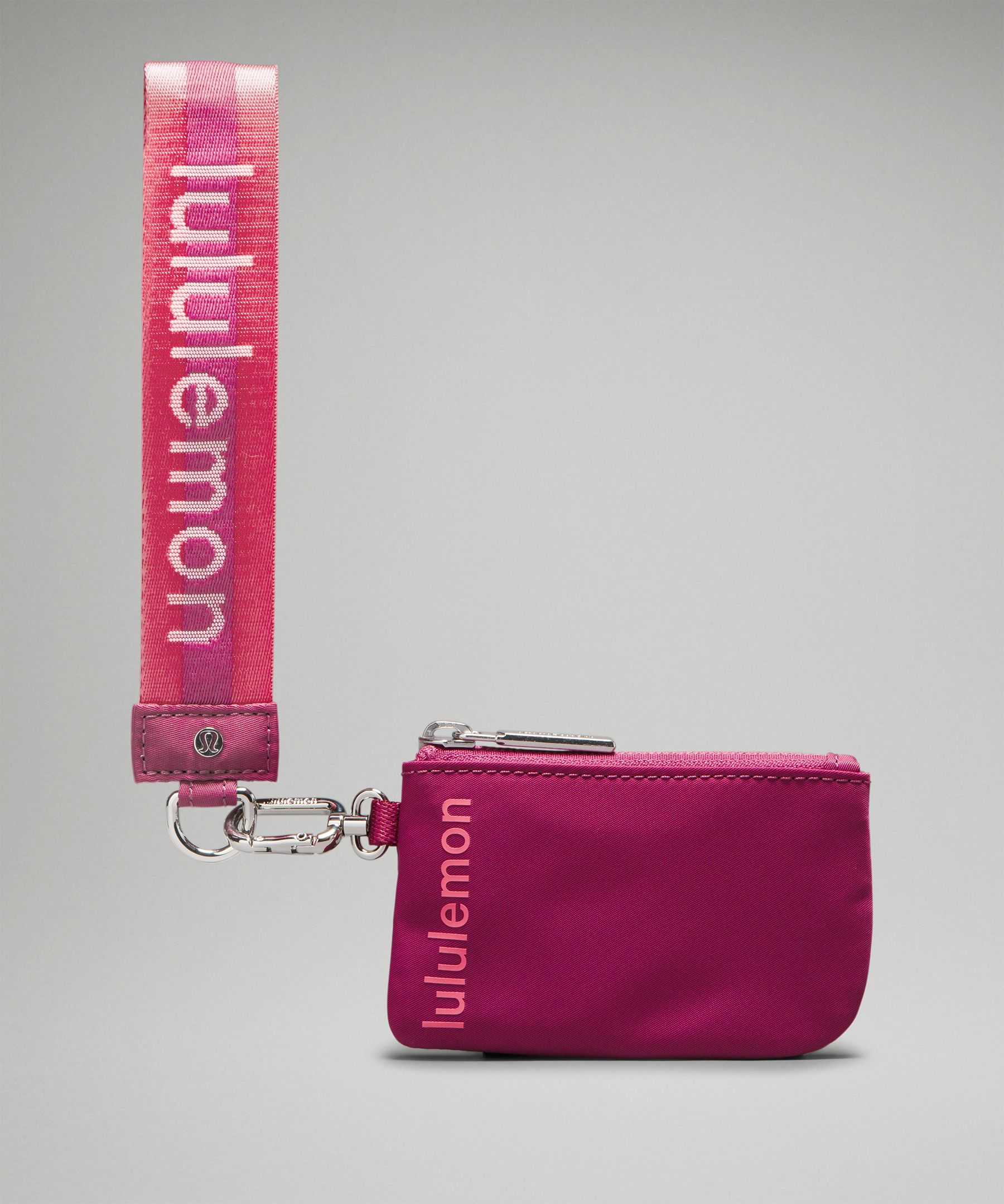 Lululemon Dual Pouch Wristlet In Pink