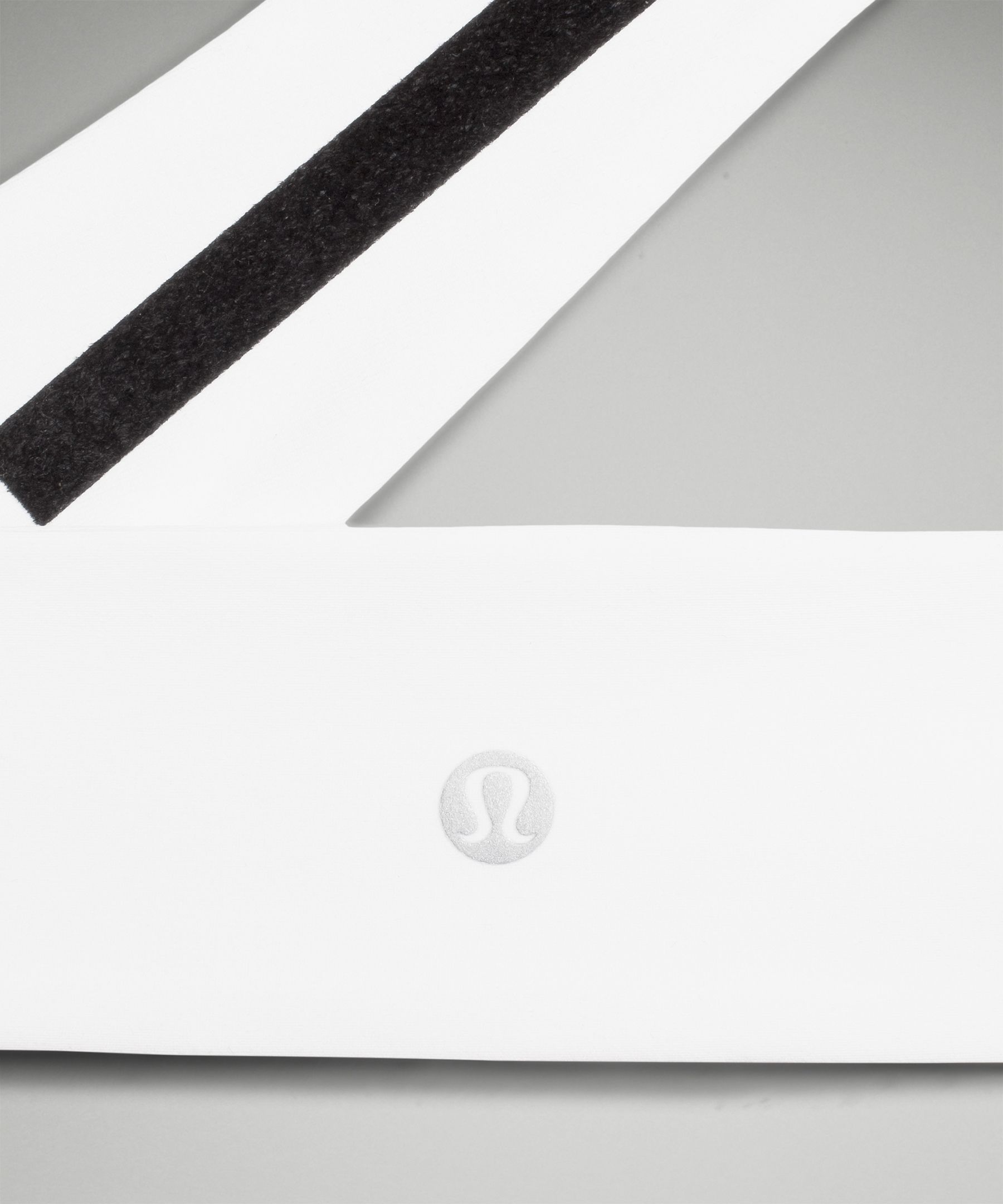 lululemon athletica Nulu Wide Reversible Headband - Color White in Gray