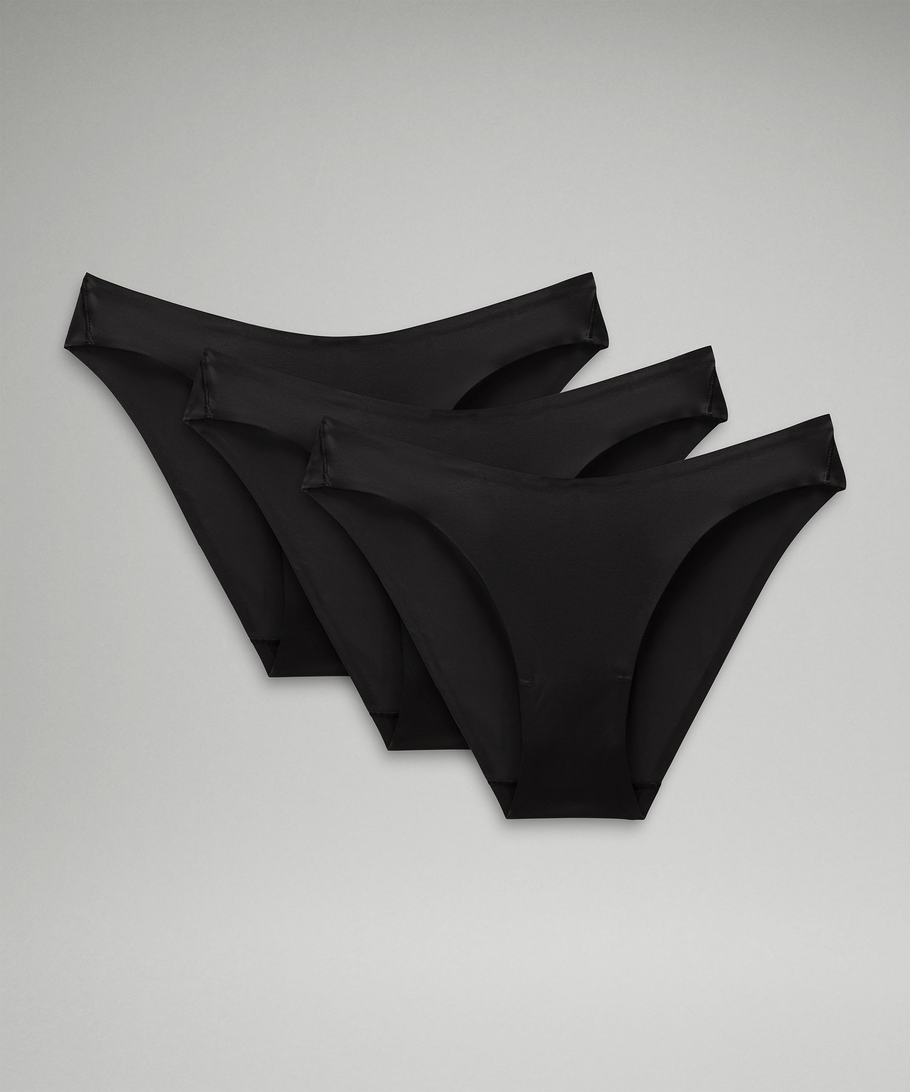 Lululemon Wundermost Ultra-soft Nulu Mid-rise Bikini Underwear 3 Pack