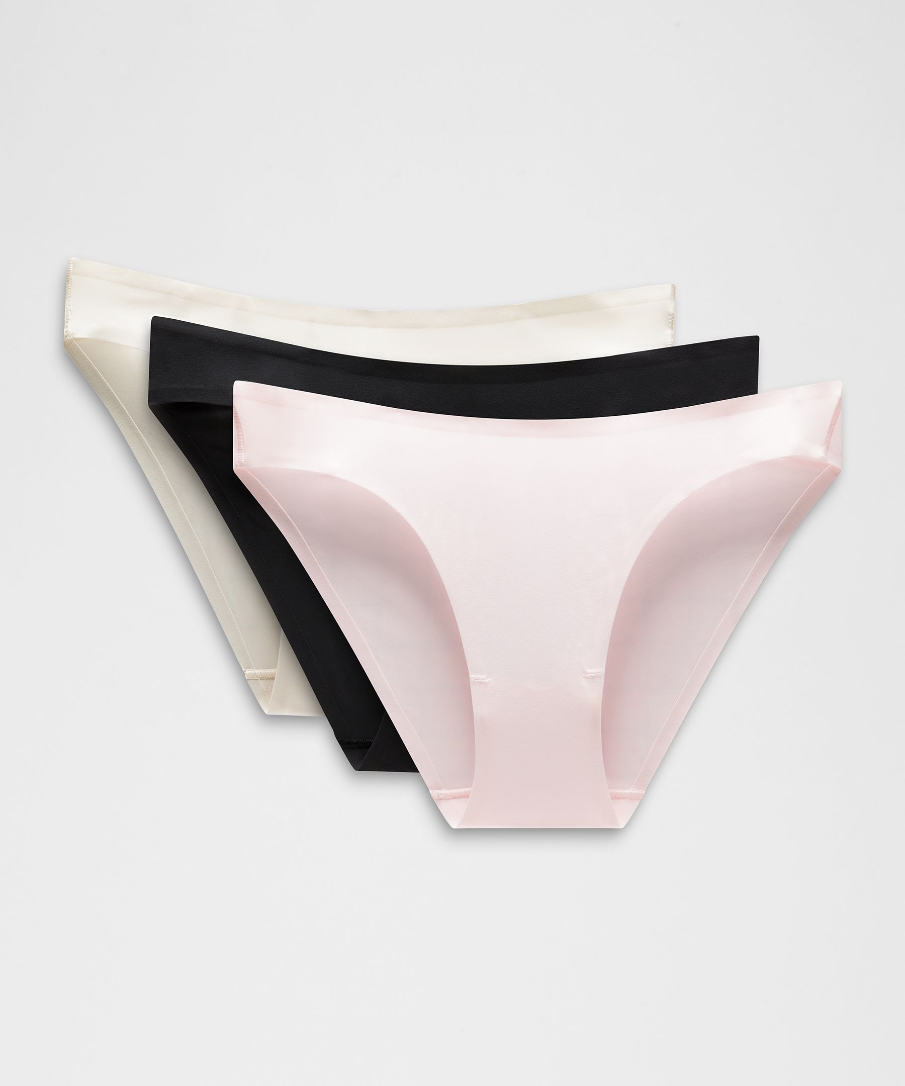 Wundermost Ultra-Soft Nulu Mid-Rise Bikini Underwear 