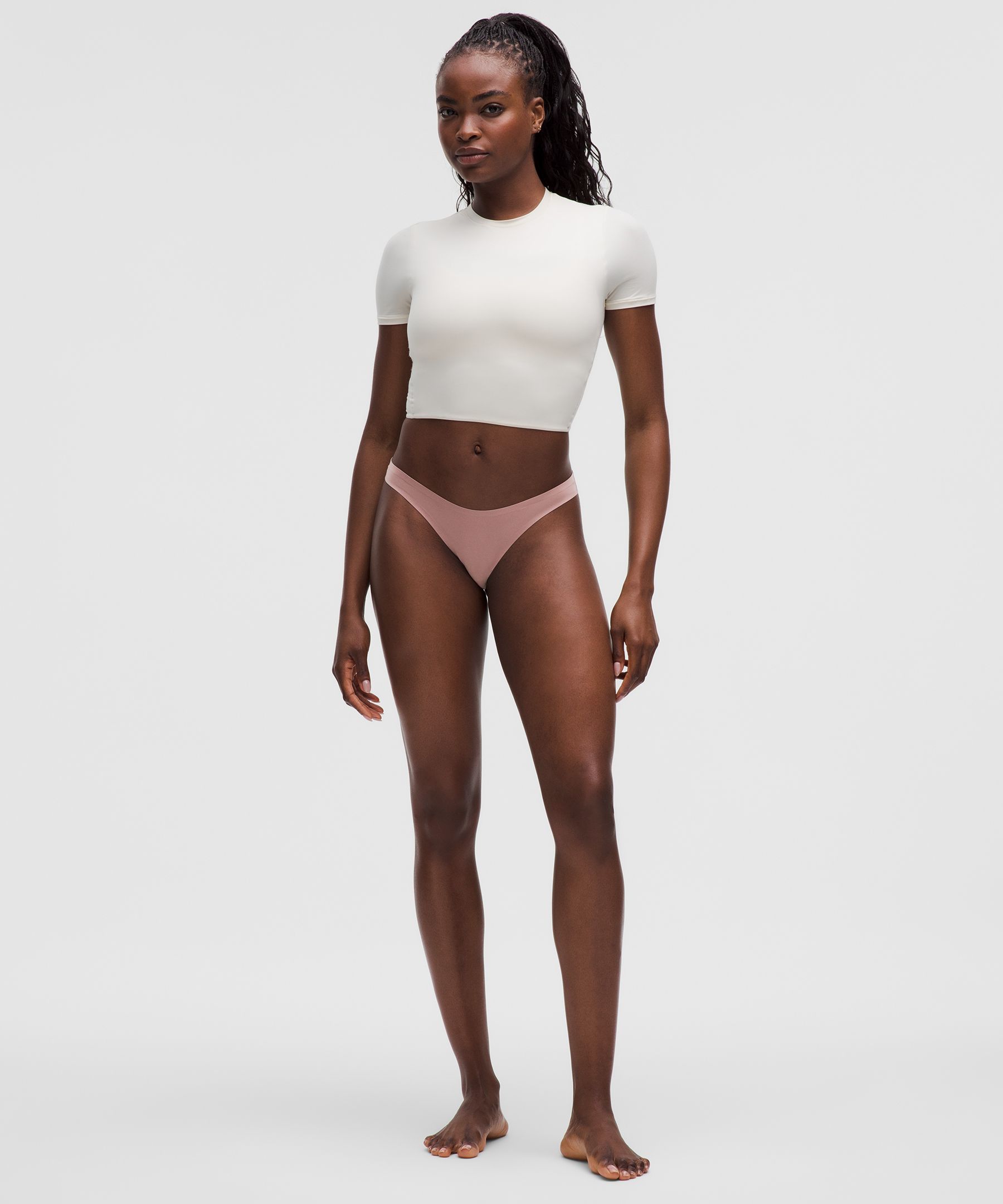 Lululemon Wundermost Ultra-soft Nulu Dipped-waist Thong Underwear