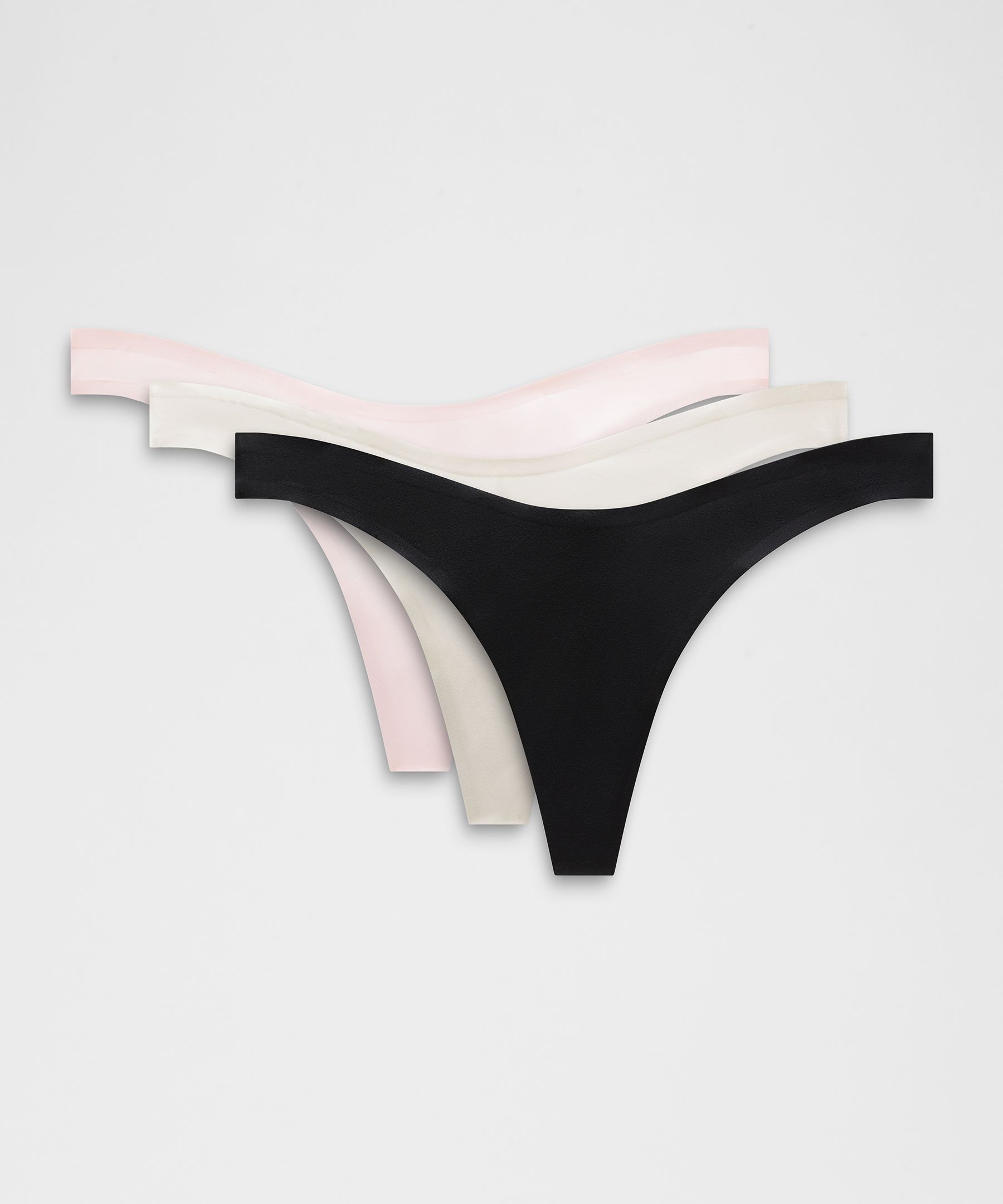 Wundermost Ultra-Soft Nulu Dipped-Waist Thong Underwear