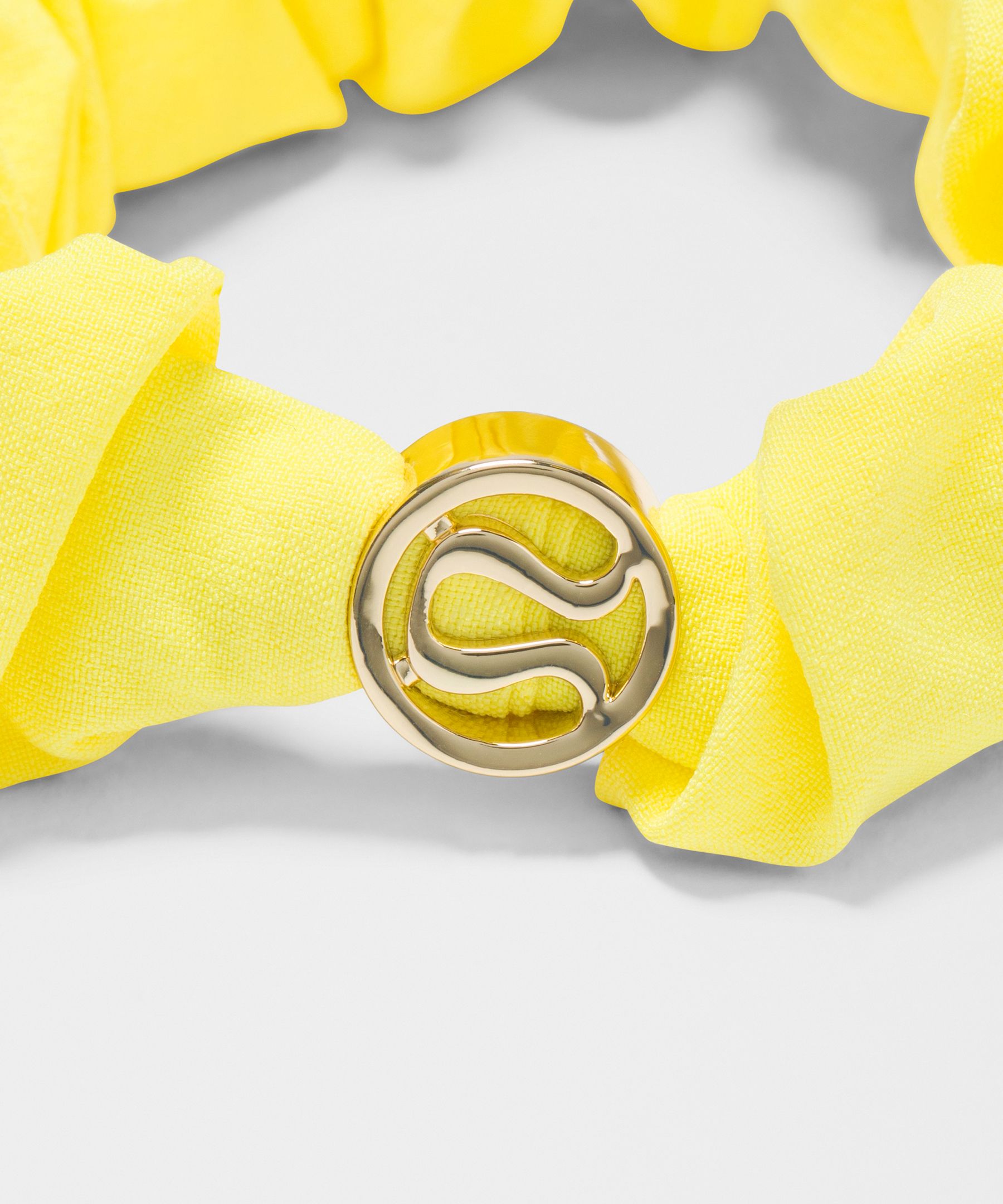 Uplifting Scrunchie *Logo Bead