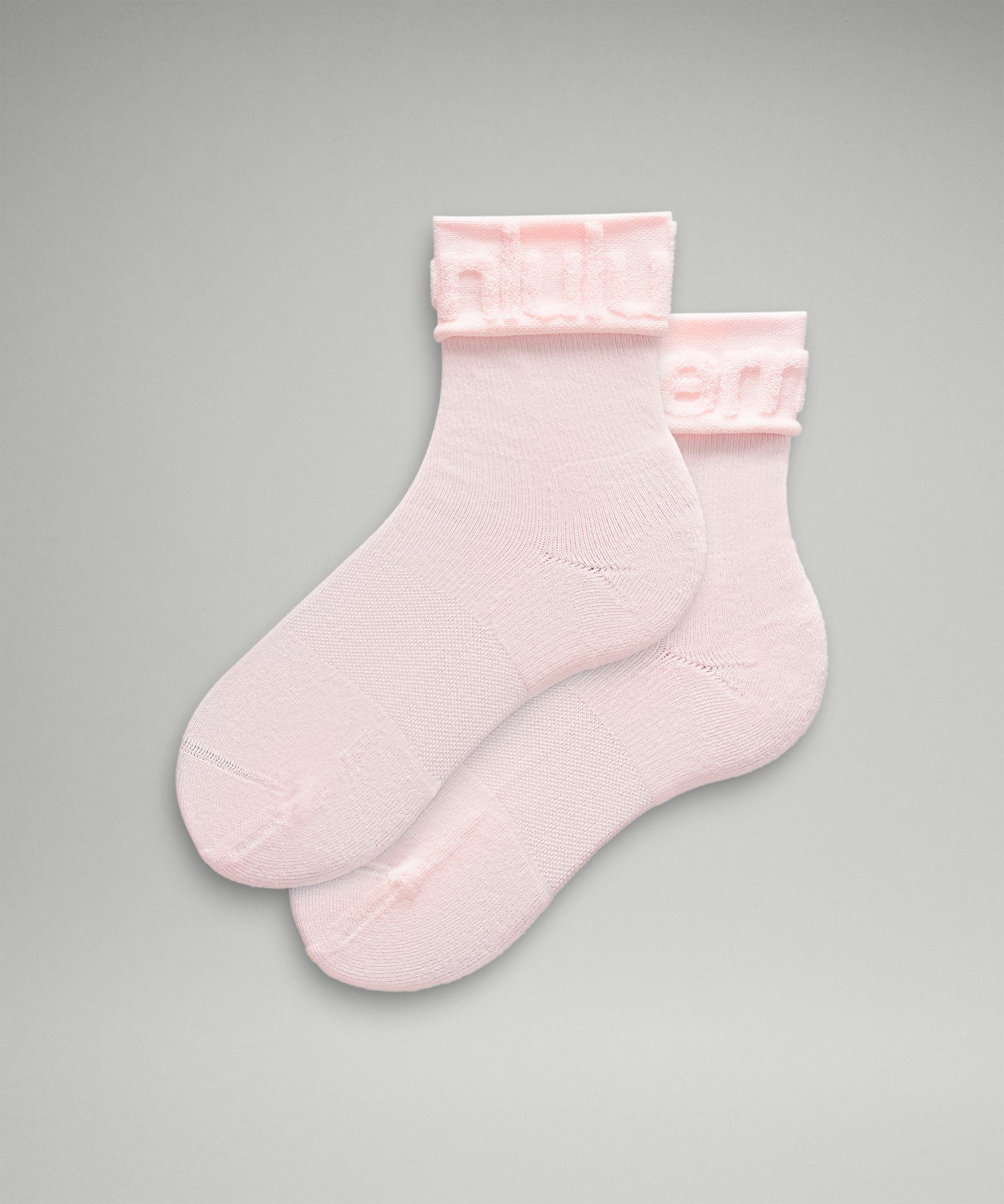 Women's Daily Stride Fold-Over Terry Crew Socks |