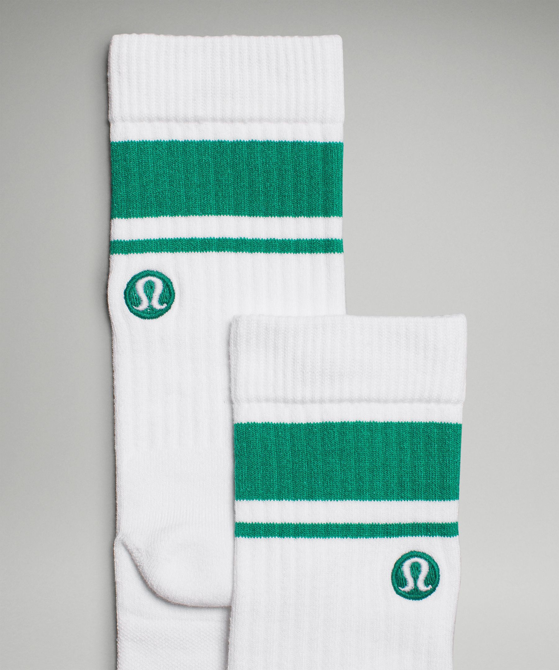 Shop Lululemon Daily Stride Ribbed Comfort Crew Socks