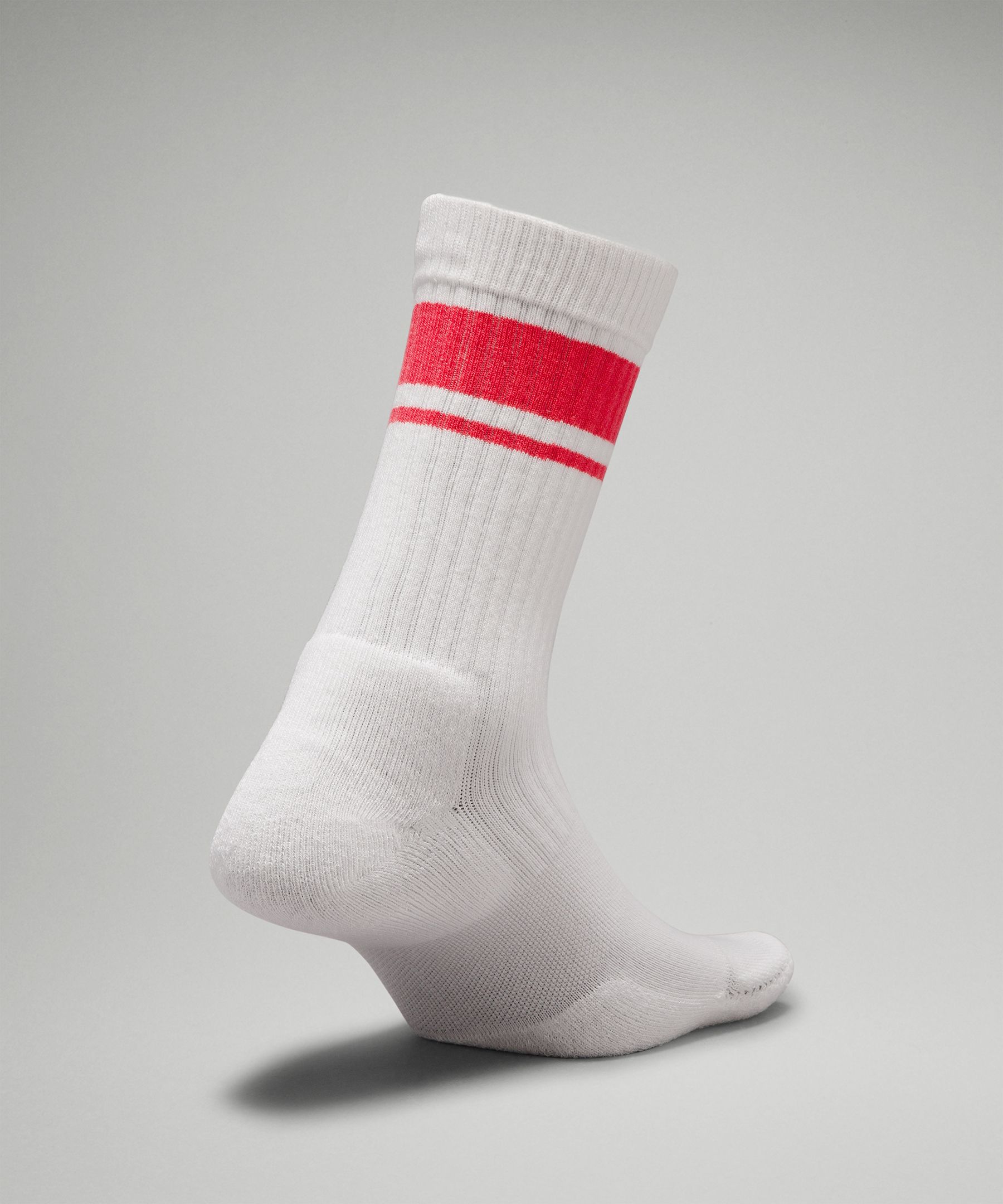 Shop Lululemon Daily Stride Ribbed Comfort Crew Socks