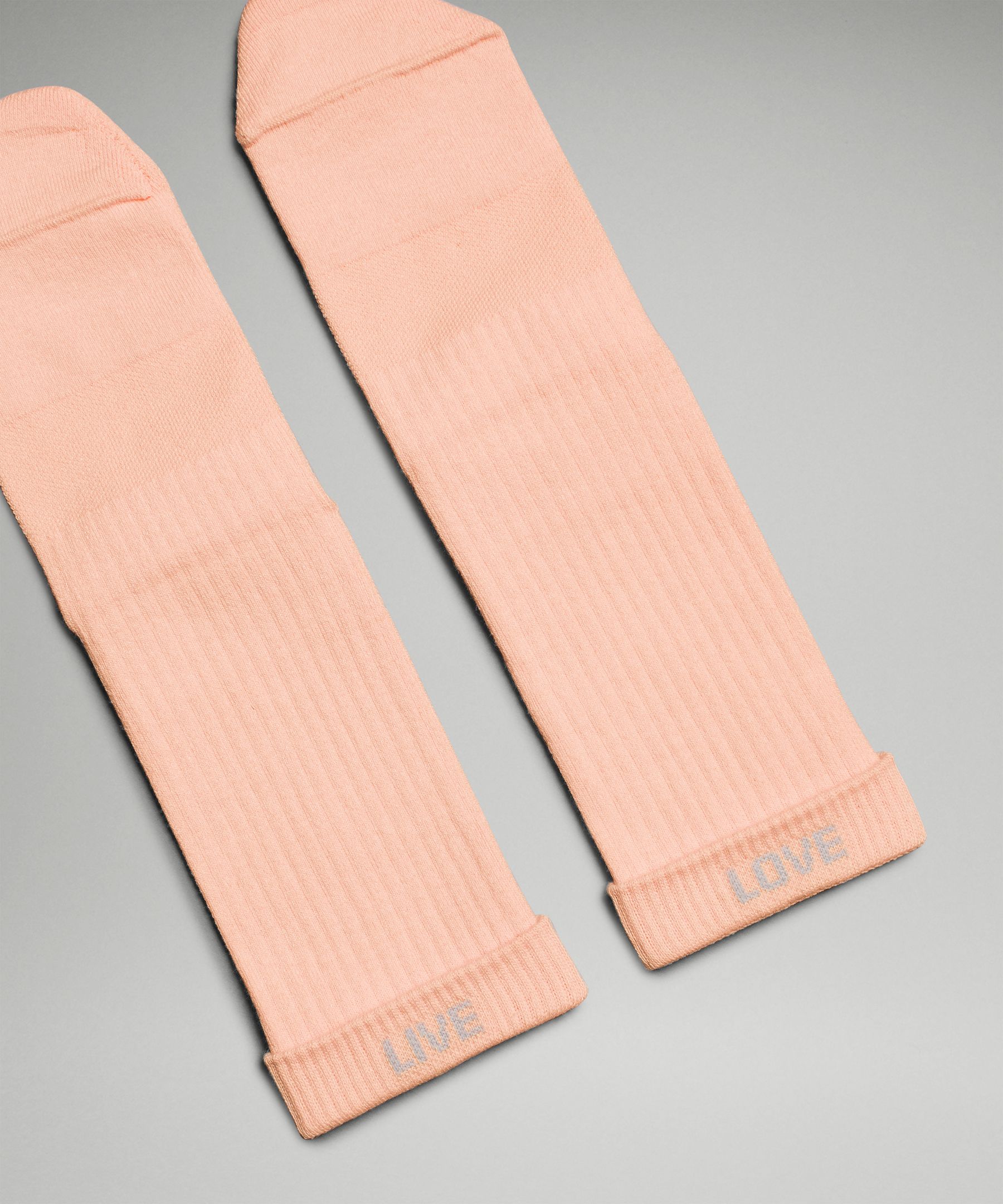 Shop Lululemon Daily Stride Ribbed Comfort Crew Socks